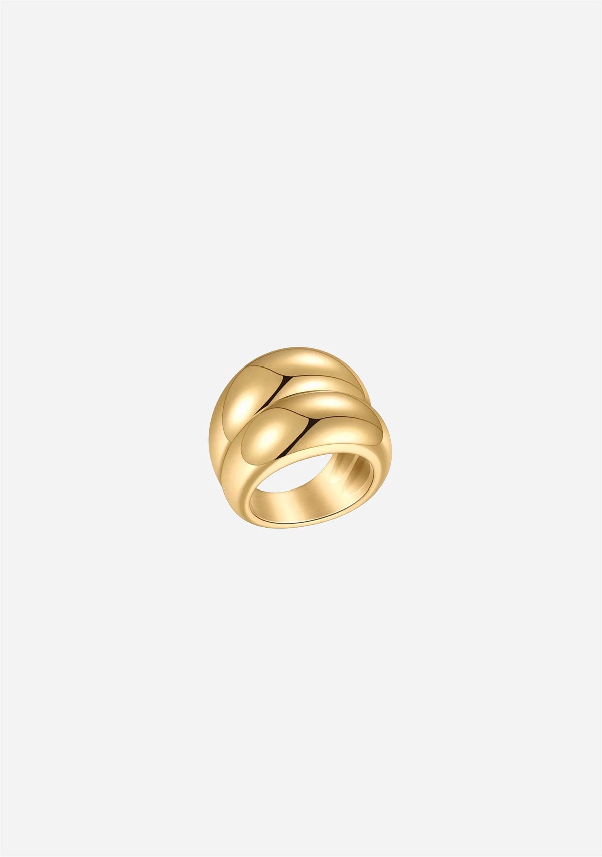 Double Dome Ring Gold