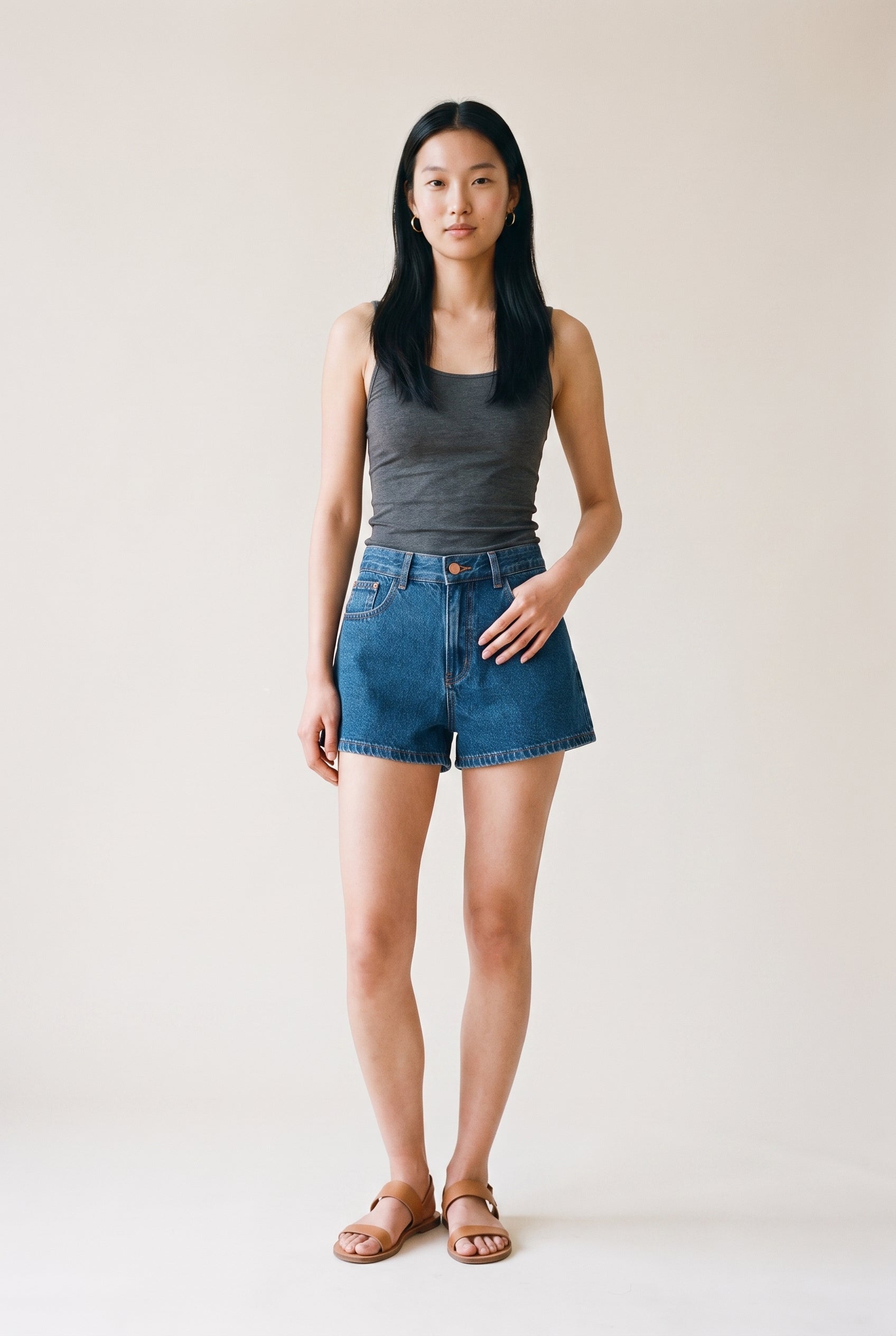 Classic Denim Shorts