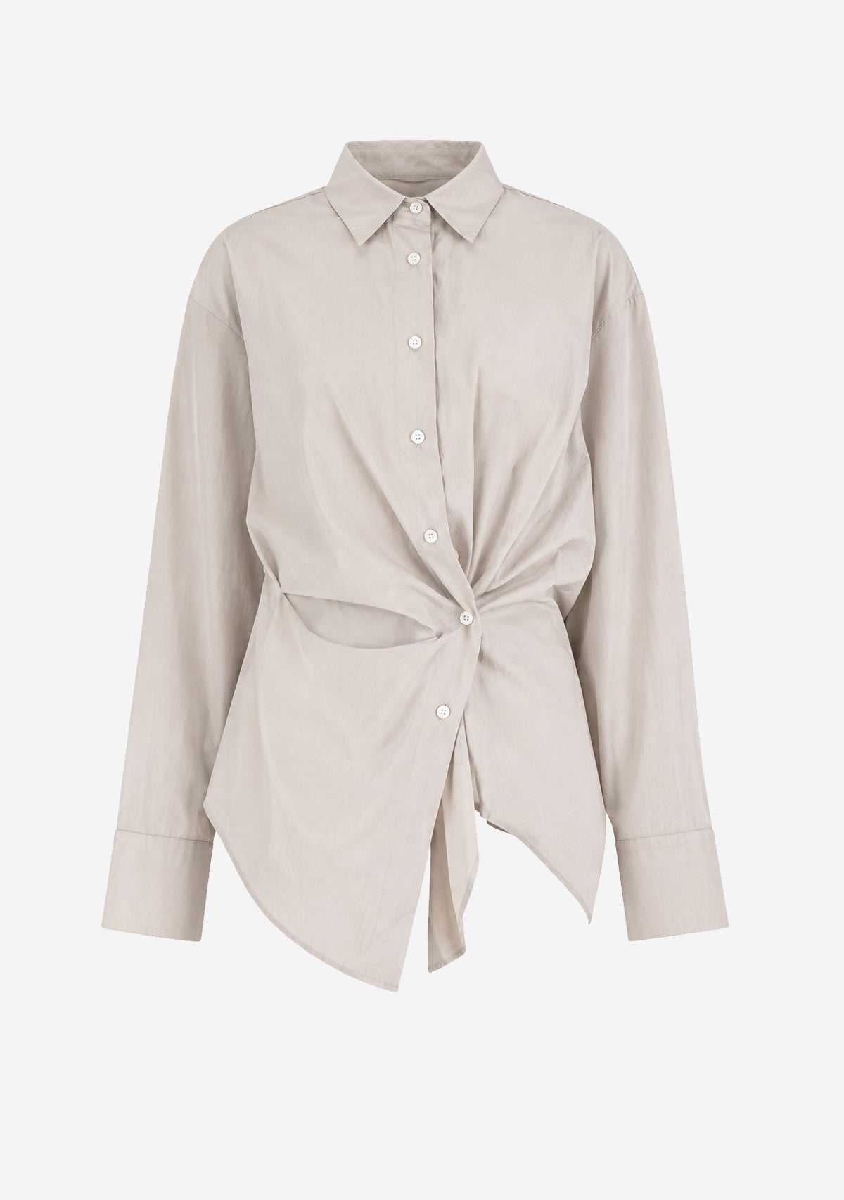 Effortless Button-Up Shirt Green
