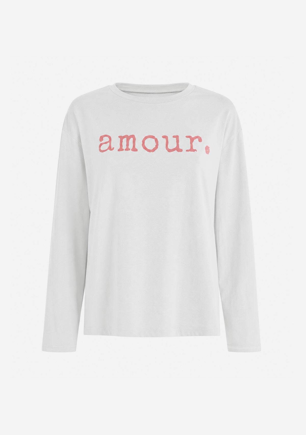 Everyday Cotton Tee Long Sleeve White