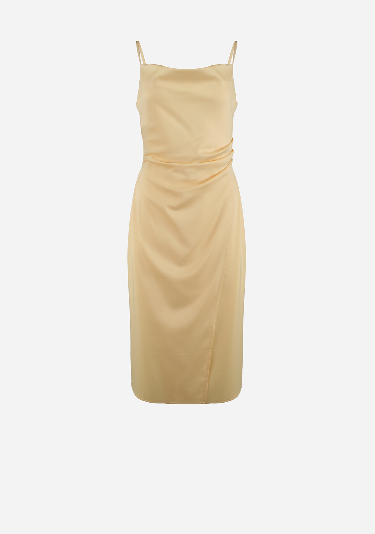 Emma Slip Dress Butter Yellow
