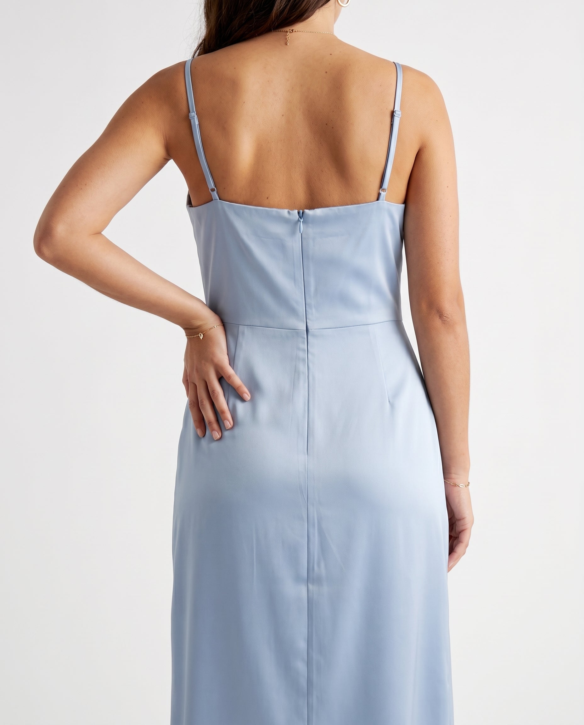 Emma Slip Dress Baby Blue