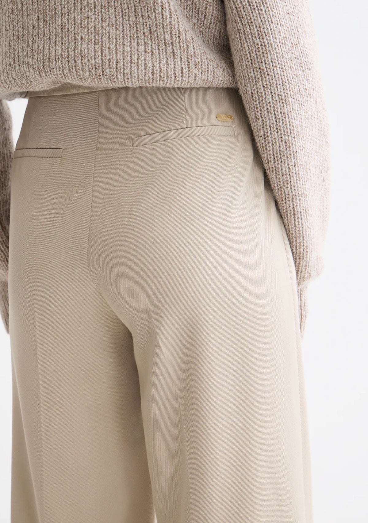 Edie - High Rise Wide Leg Gaba
