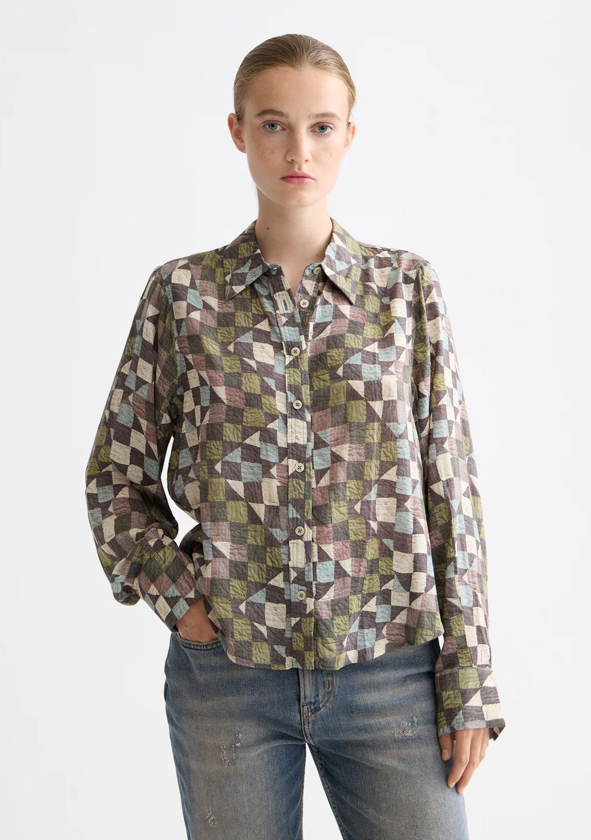 Printed Relaxed Fit Shirt
