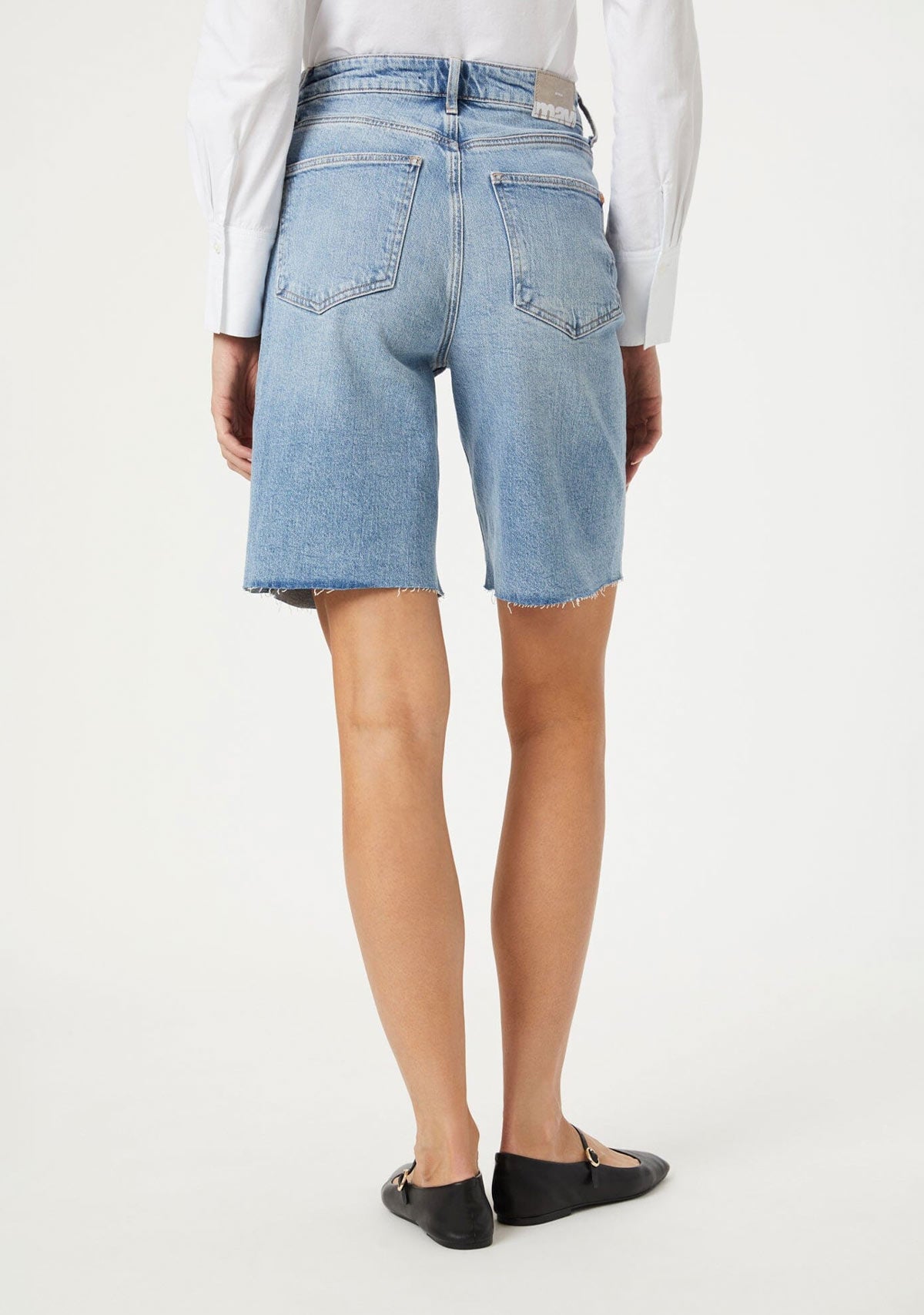 Selina Long Denim Short