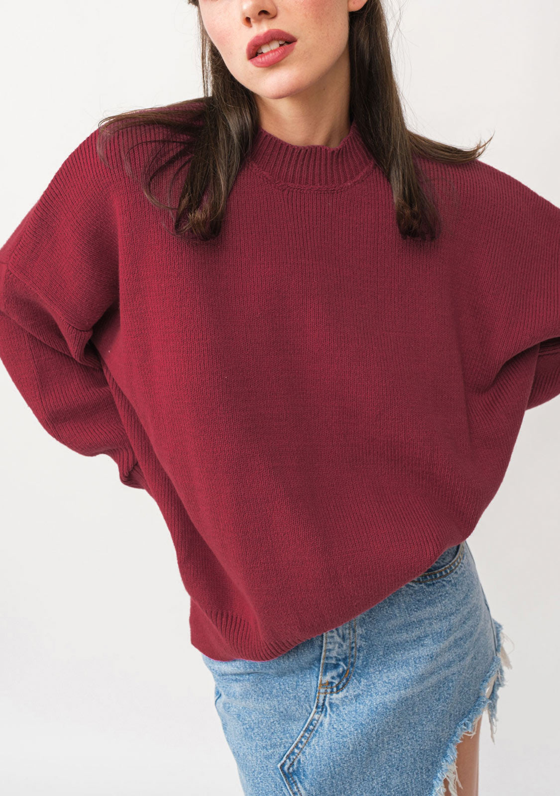 Oversized Sweater Top