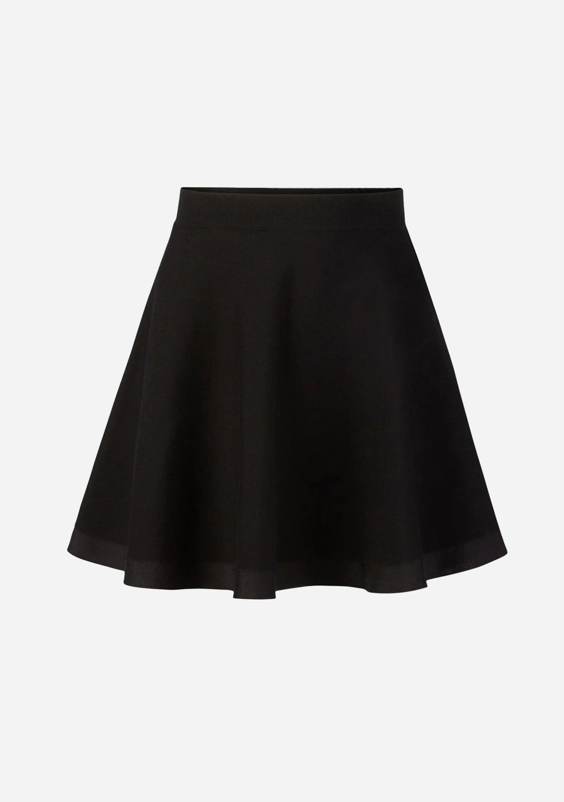 A-Line High Waist Mini Skirt