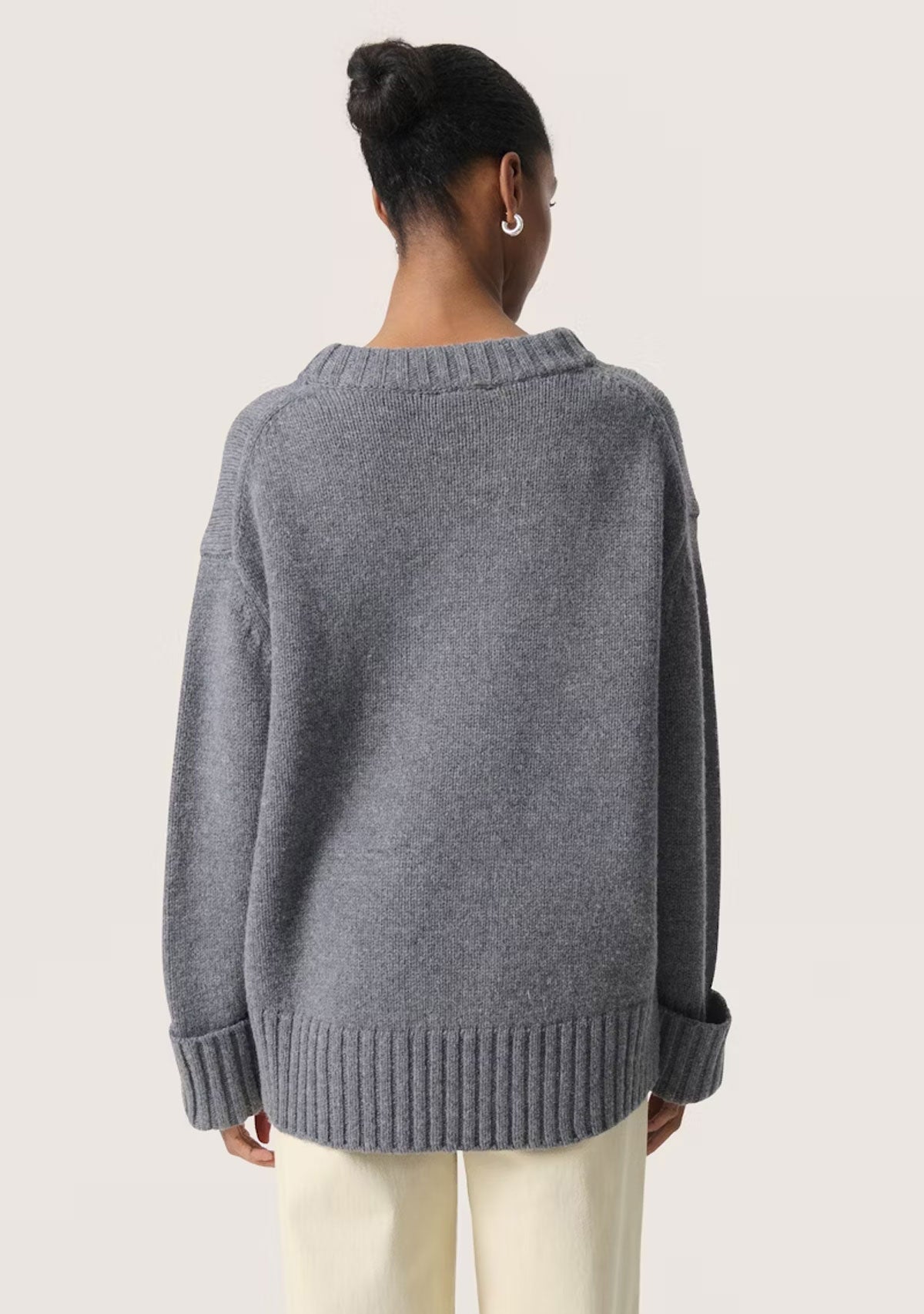Moline Sweater Grey Melange