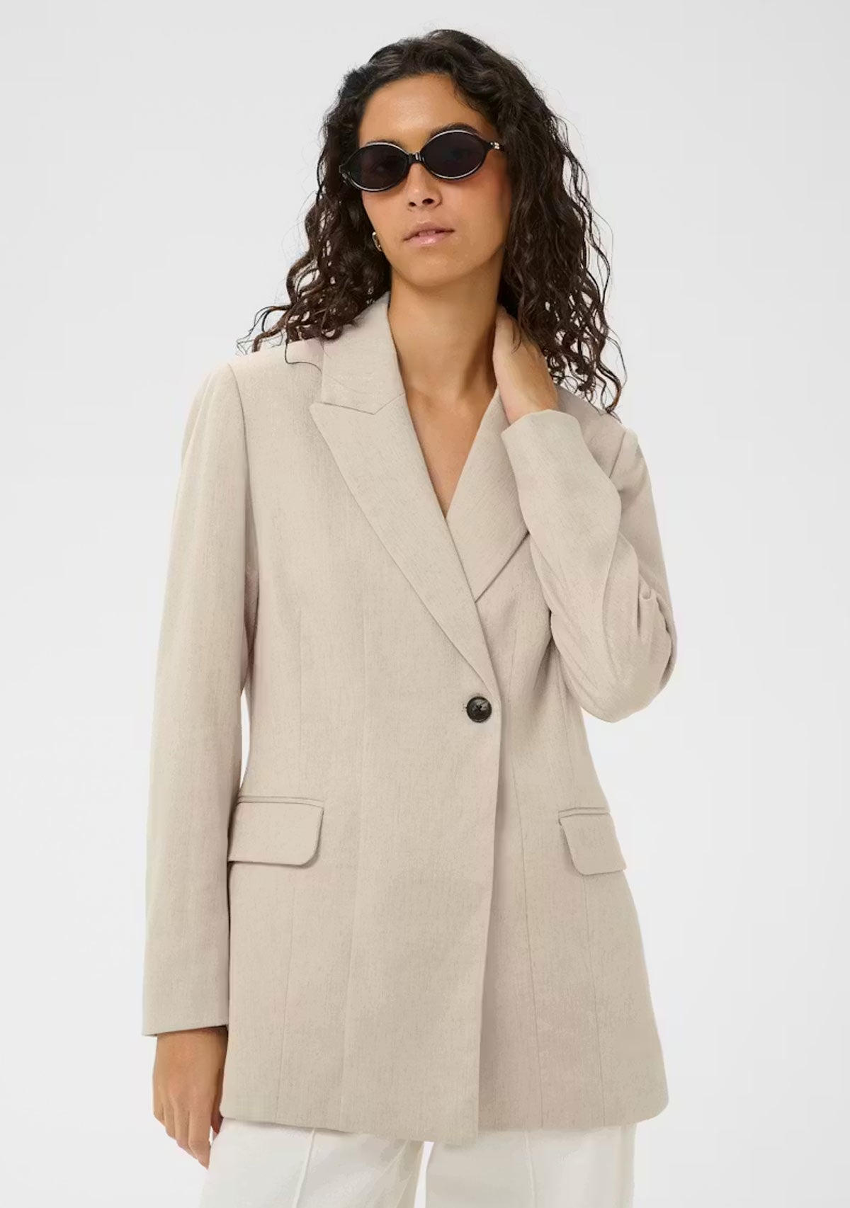 SLSofia Blazer White Pepper