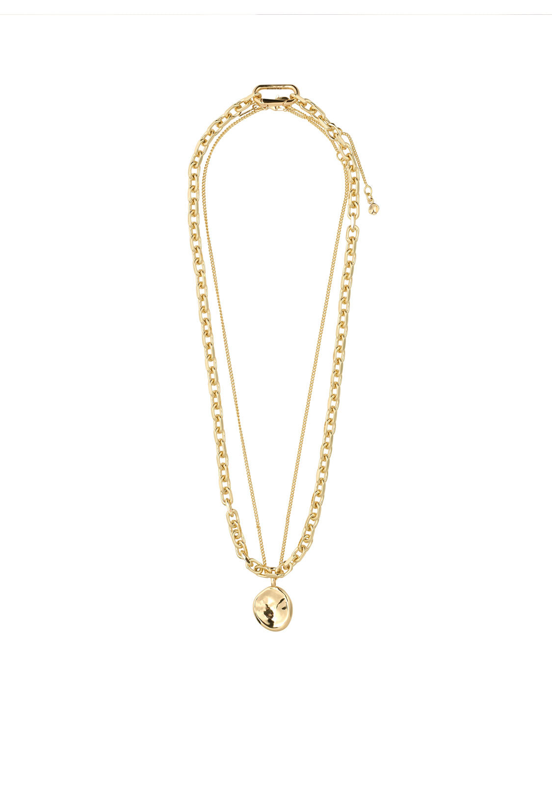 Sparkle Necklace 2 In-1 Set, Gold