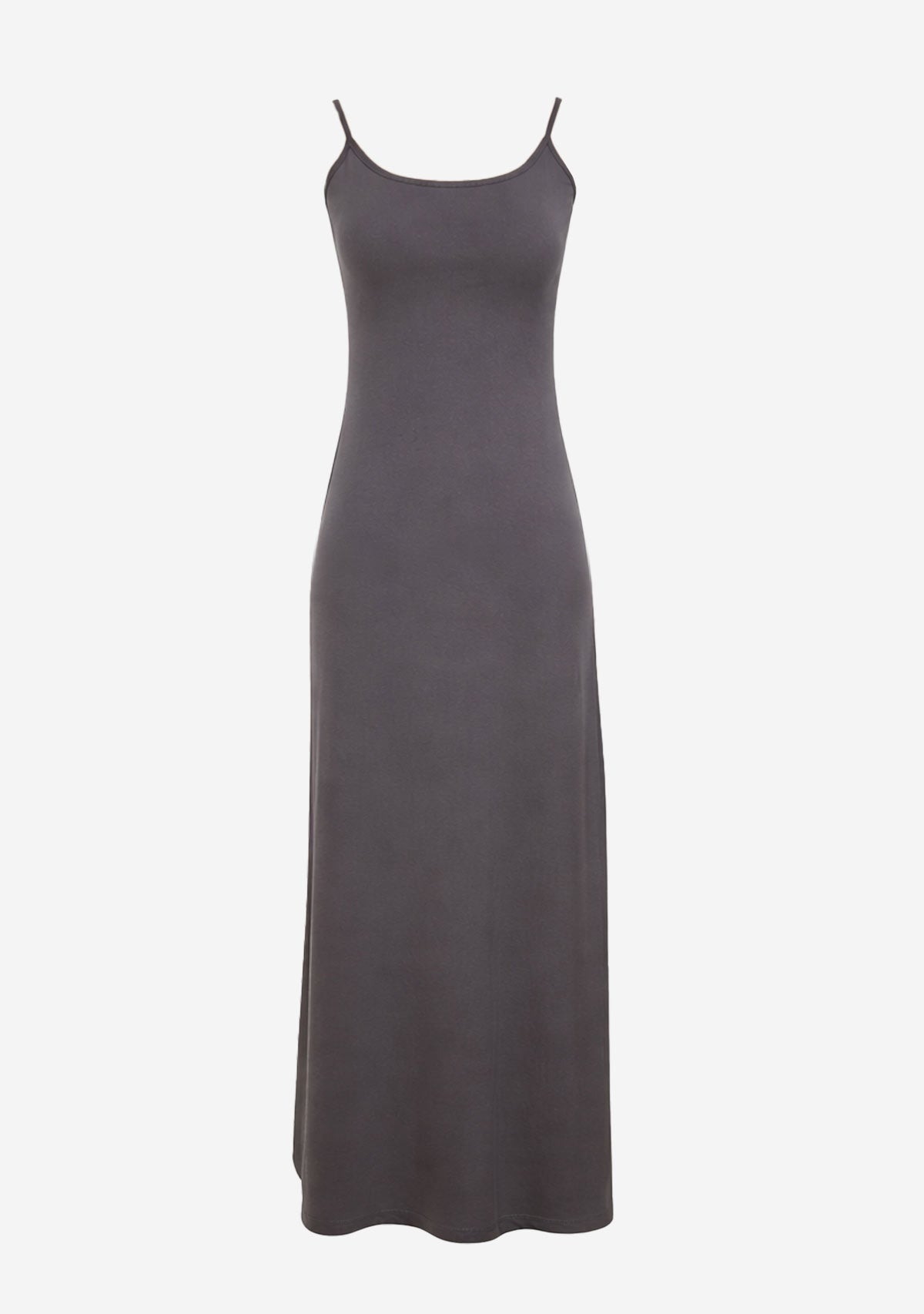 Strappy Maxi Dress Dark Grey