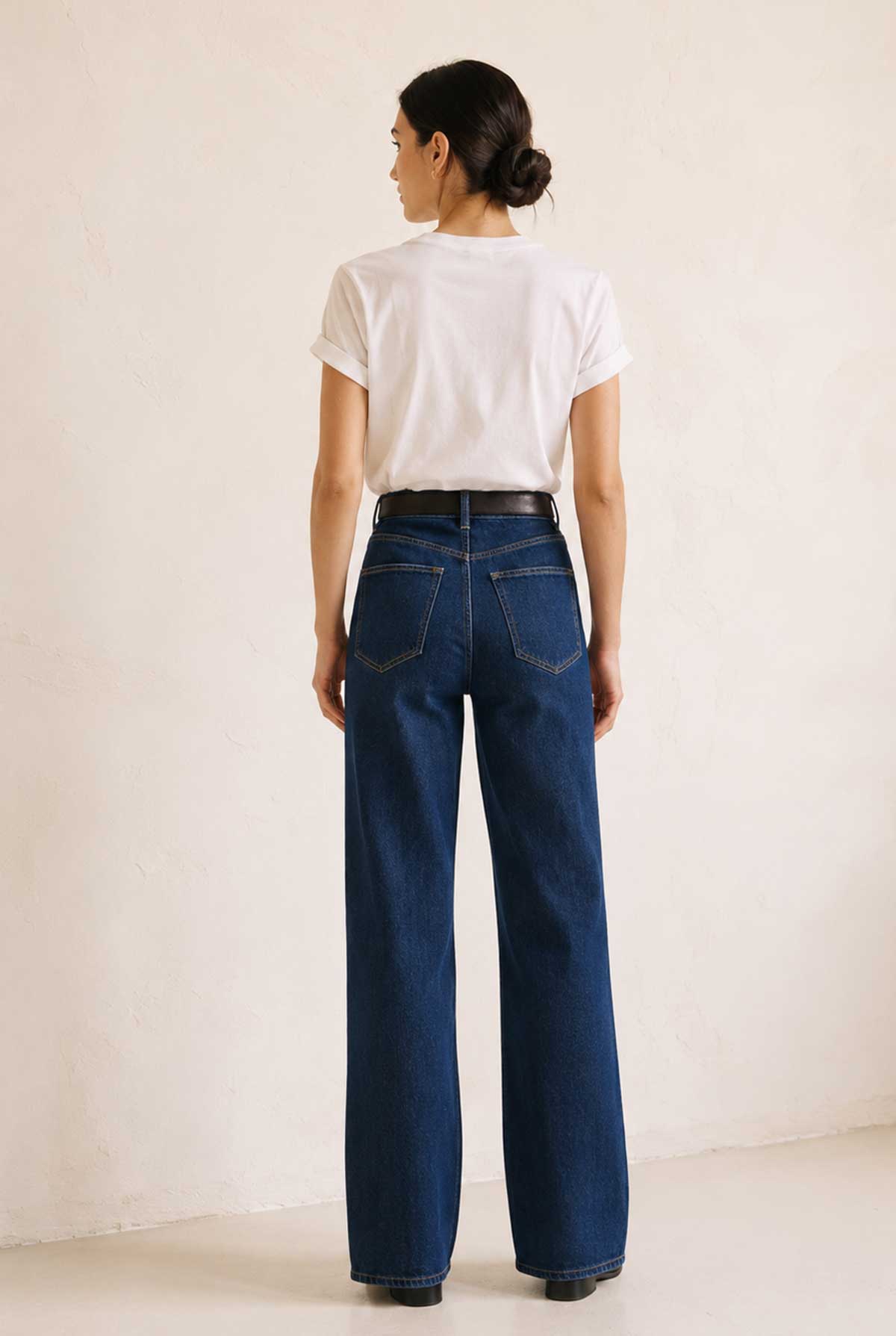 The Californian Slim Wide Leg Warp + Weft