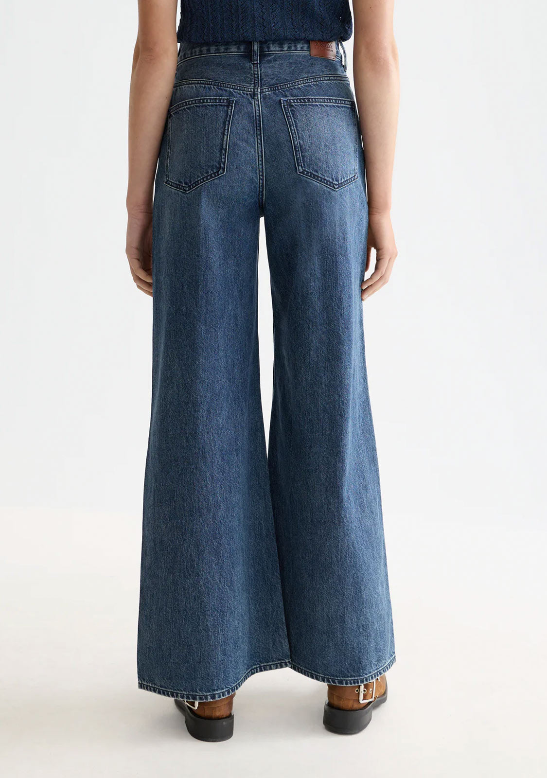 The Wave Wide Leg Jeans  Framework