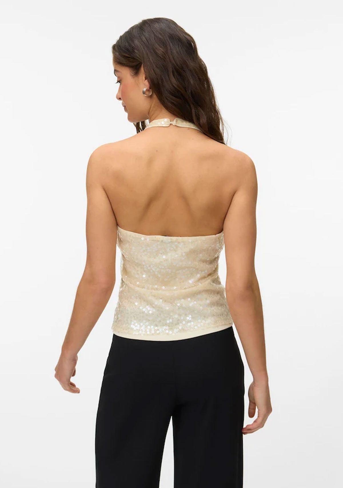 VmCarolina Halterneck SQ Top JRS Birch