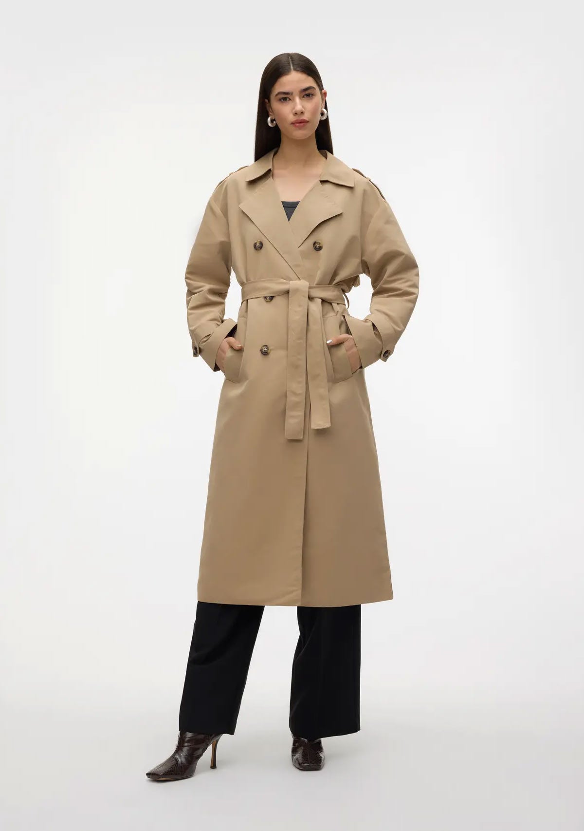 VM Chloe Long Trench Coat