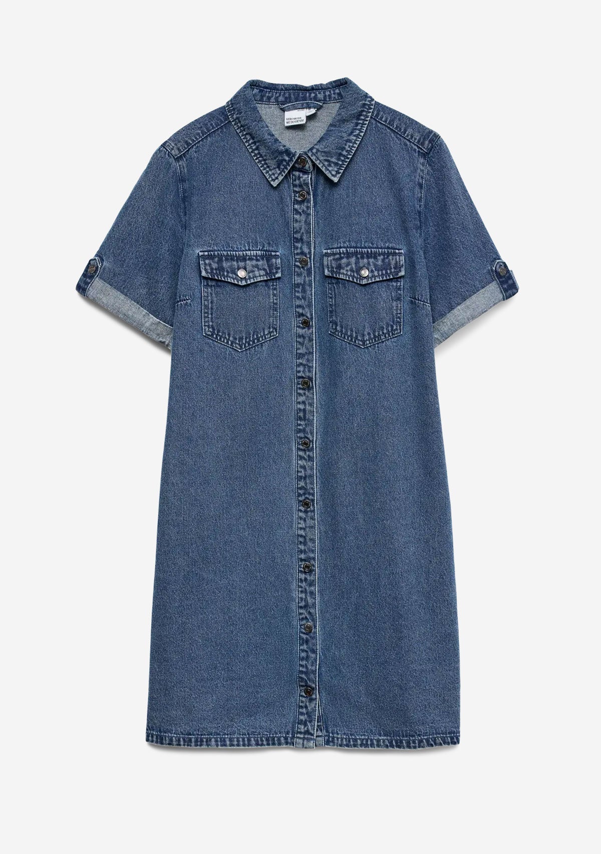 VM Jennie SS Short Denim Dress