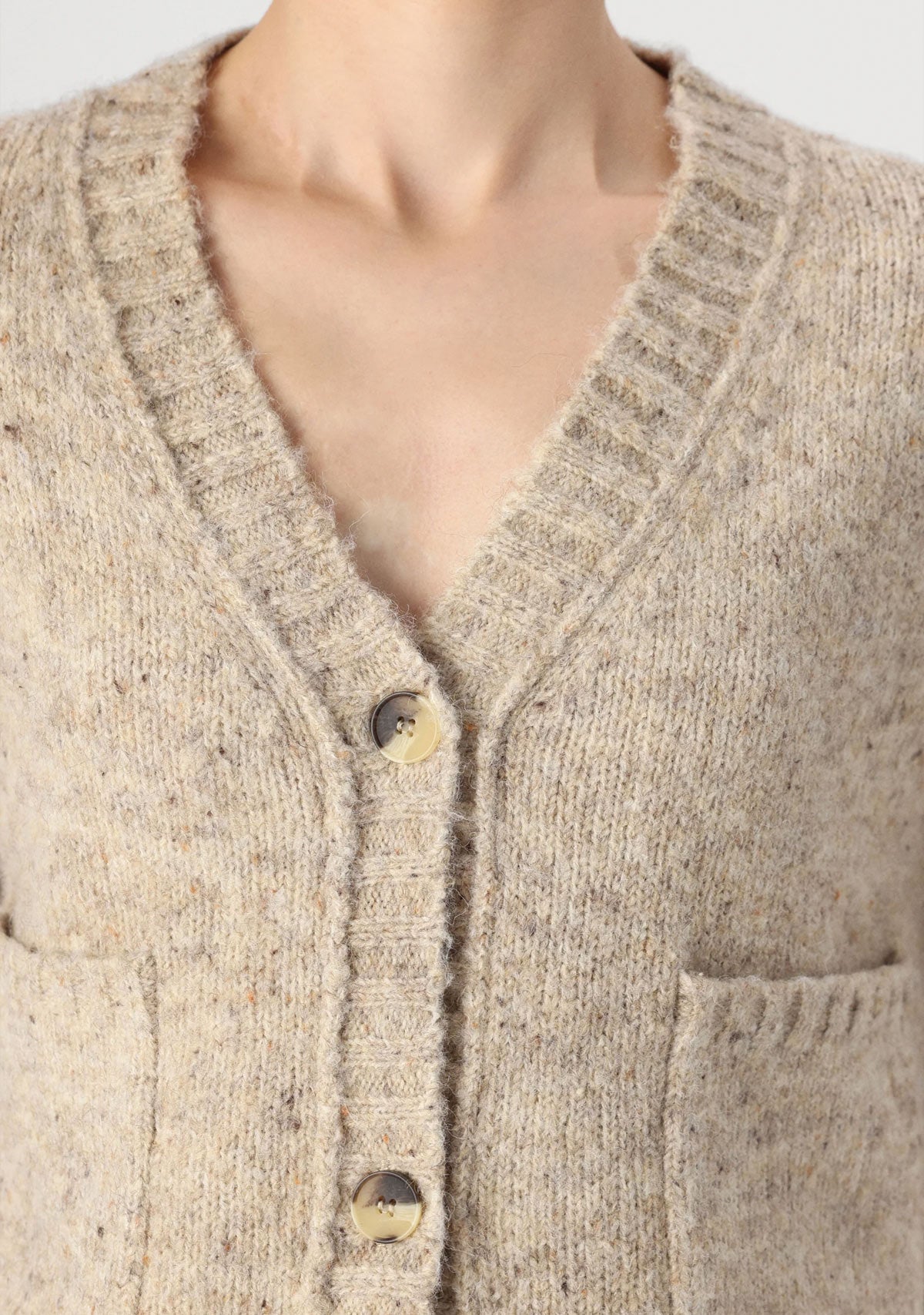 VM Ingrid LS V-Neck Cardigan