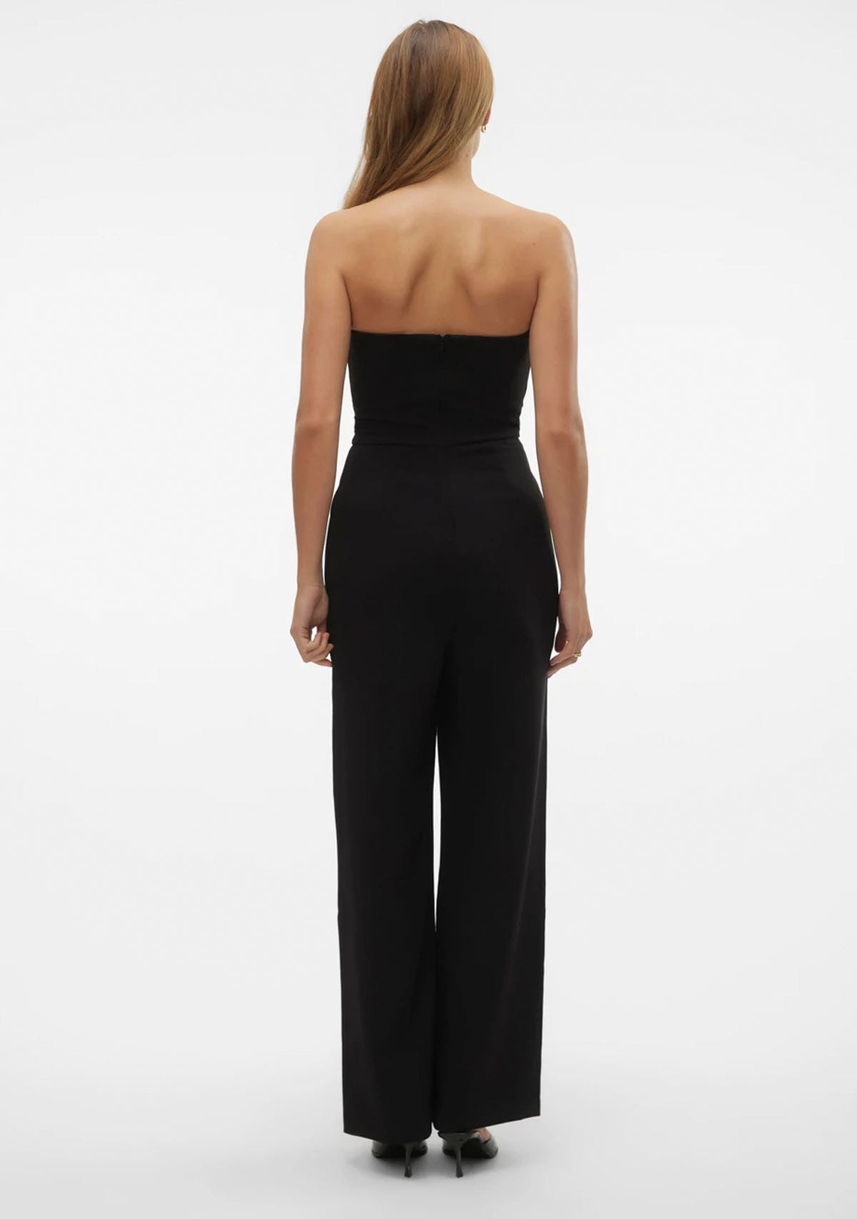 VM Haven Bandeau Jumpsuit Black 40 at The Latest Scoop