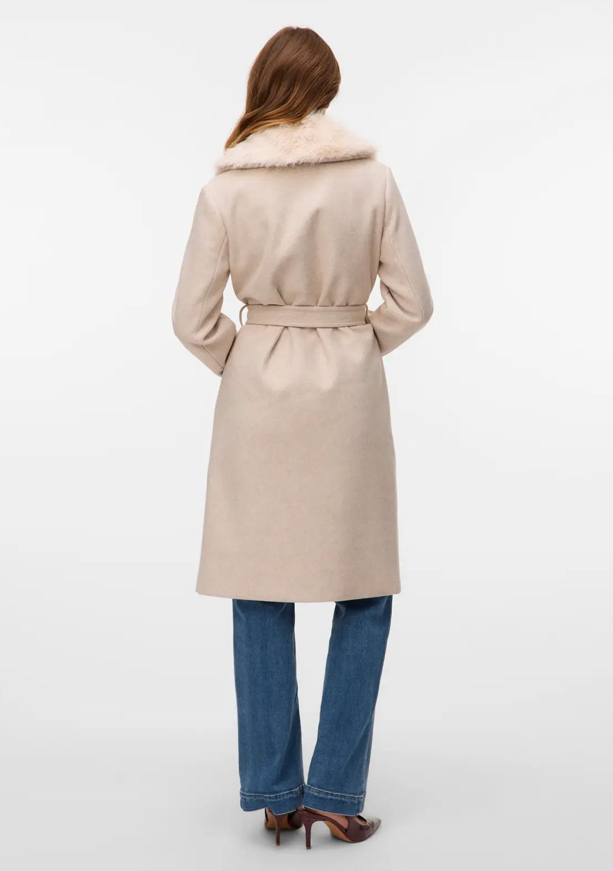VMAutumn Diva Long Coat Ga Oatmeal