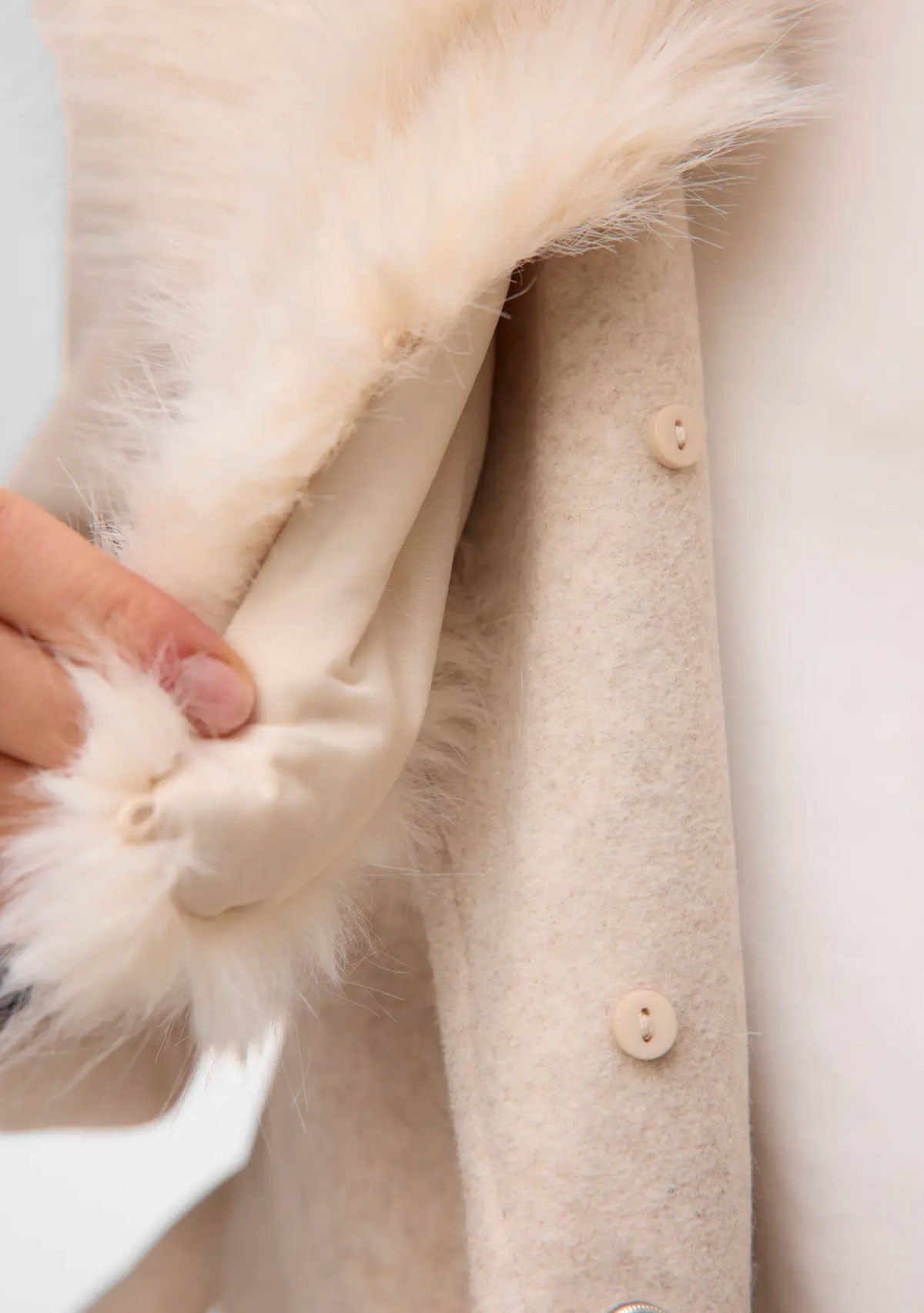 VMAutumn Diva Long Coat Ga Oatmeal