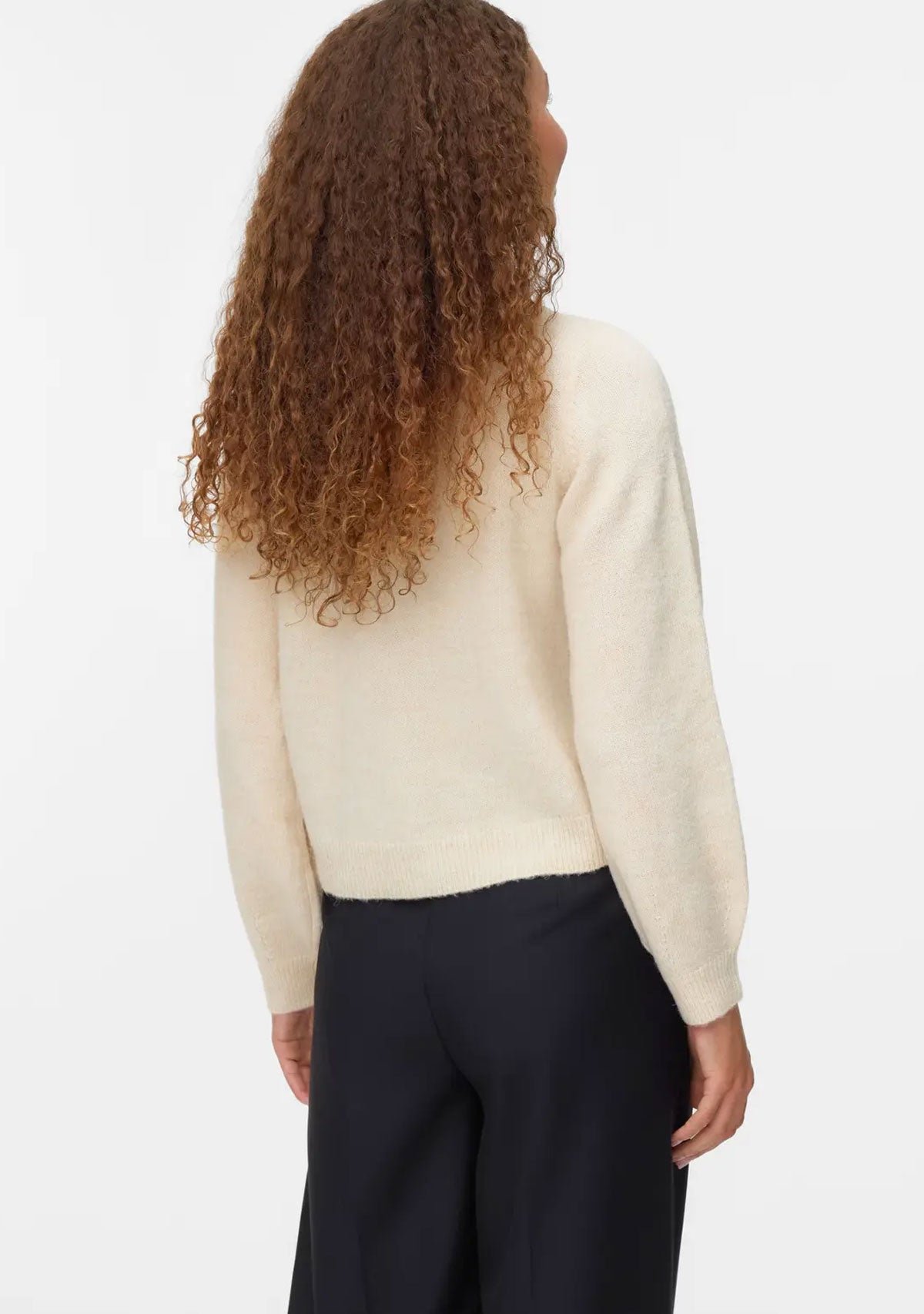 VMLya Ls Vneck Cardigan Btq Birch