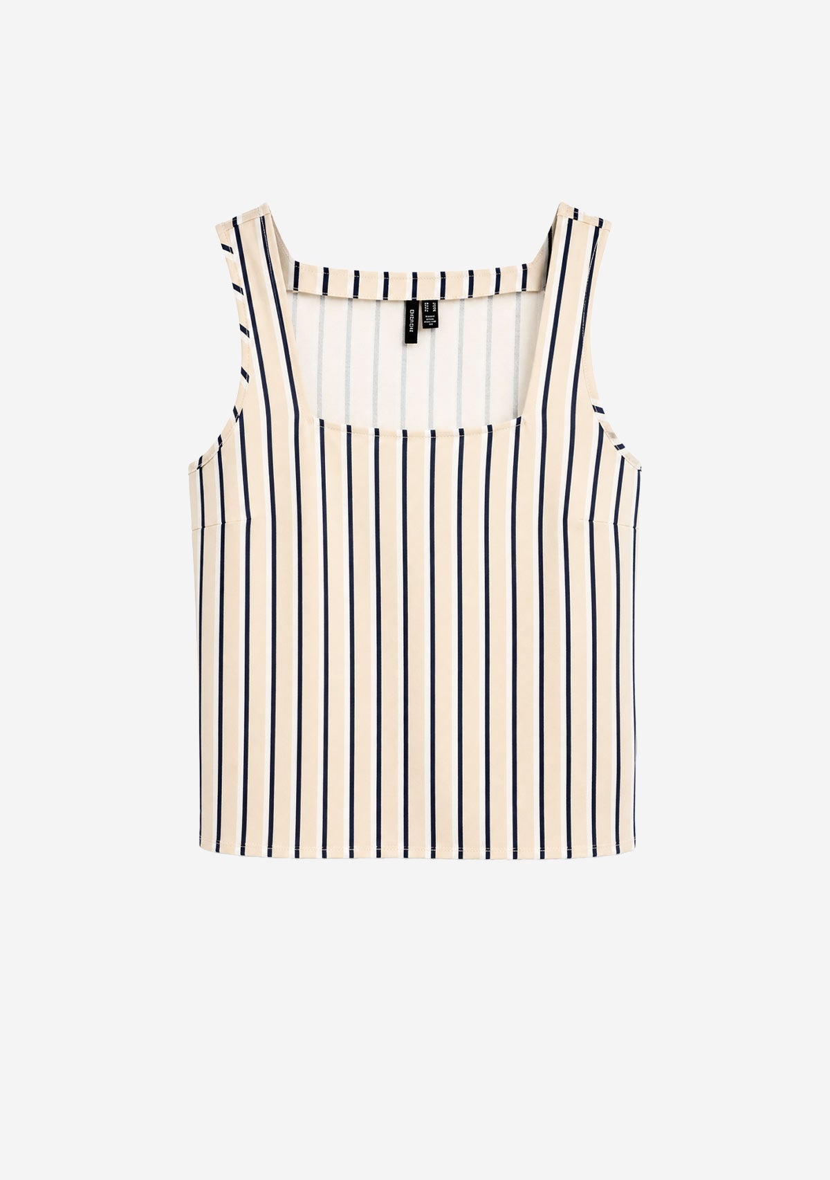 Vm Mymilo Sl Button Crop Top Silver Lining Heidi