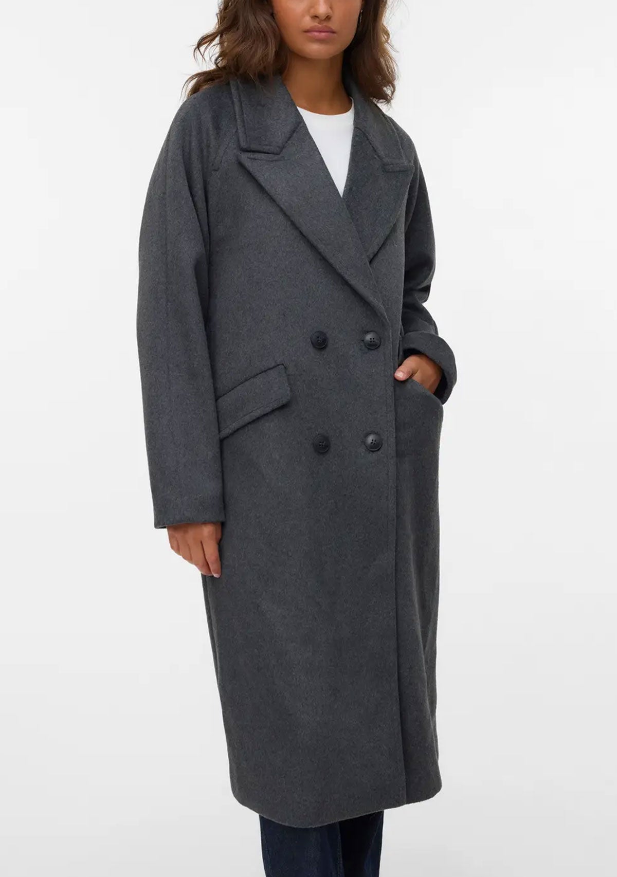 Harper Long Wool Coat