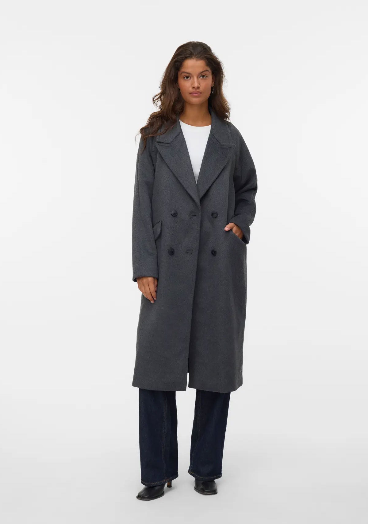 Harper Long Wool Coat