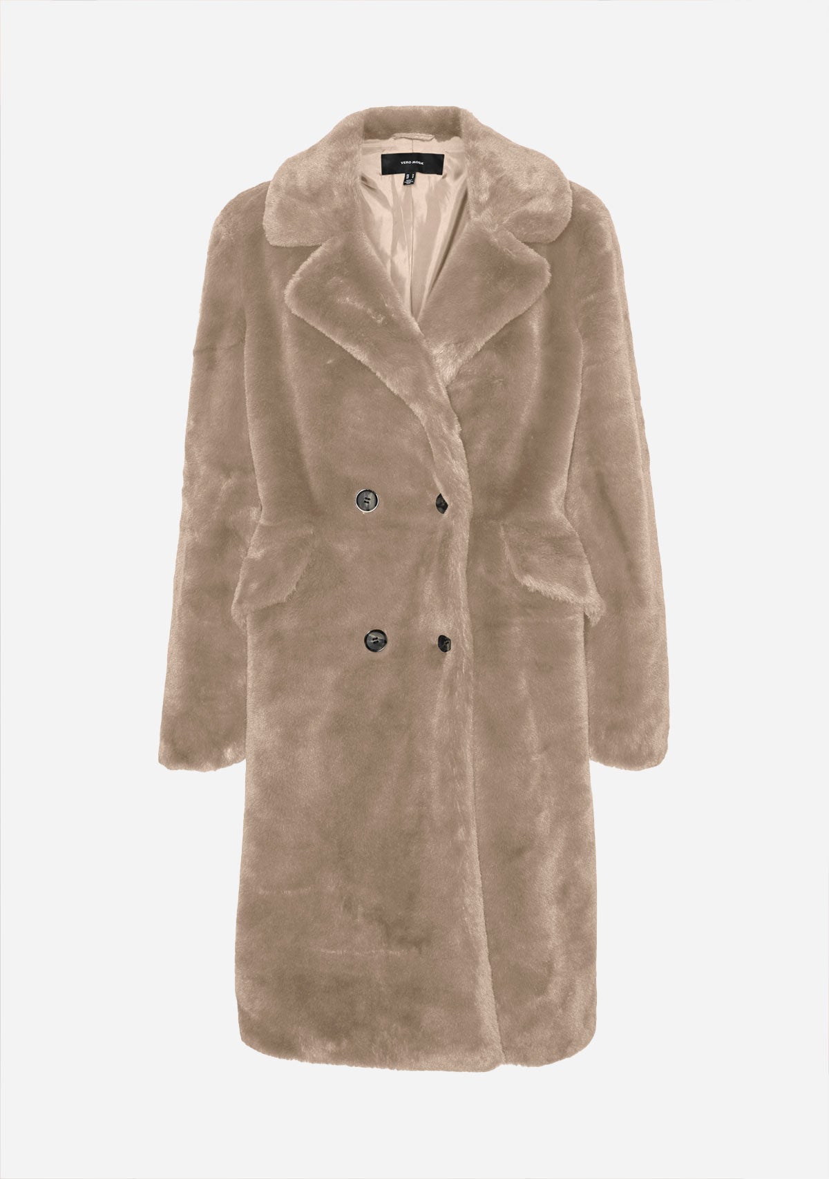 VMJaelly Long Faux Fur Coat