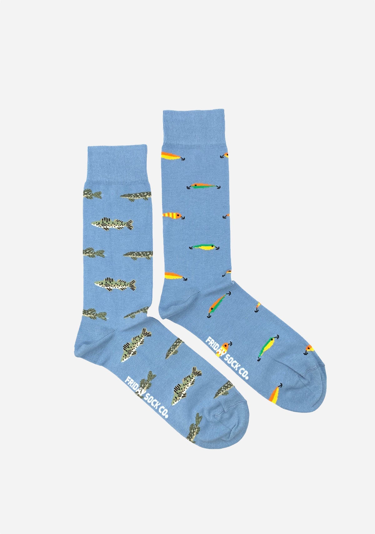 Men's Fish & Fishing Lure Socks