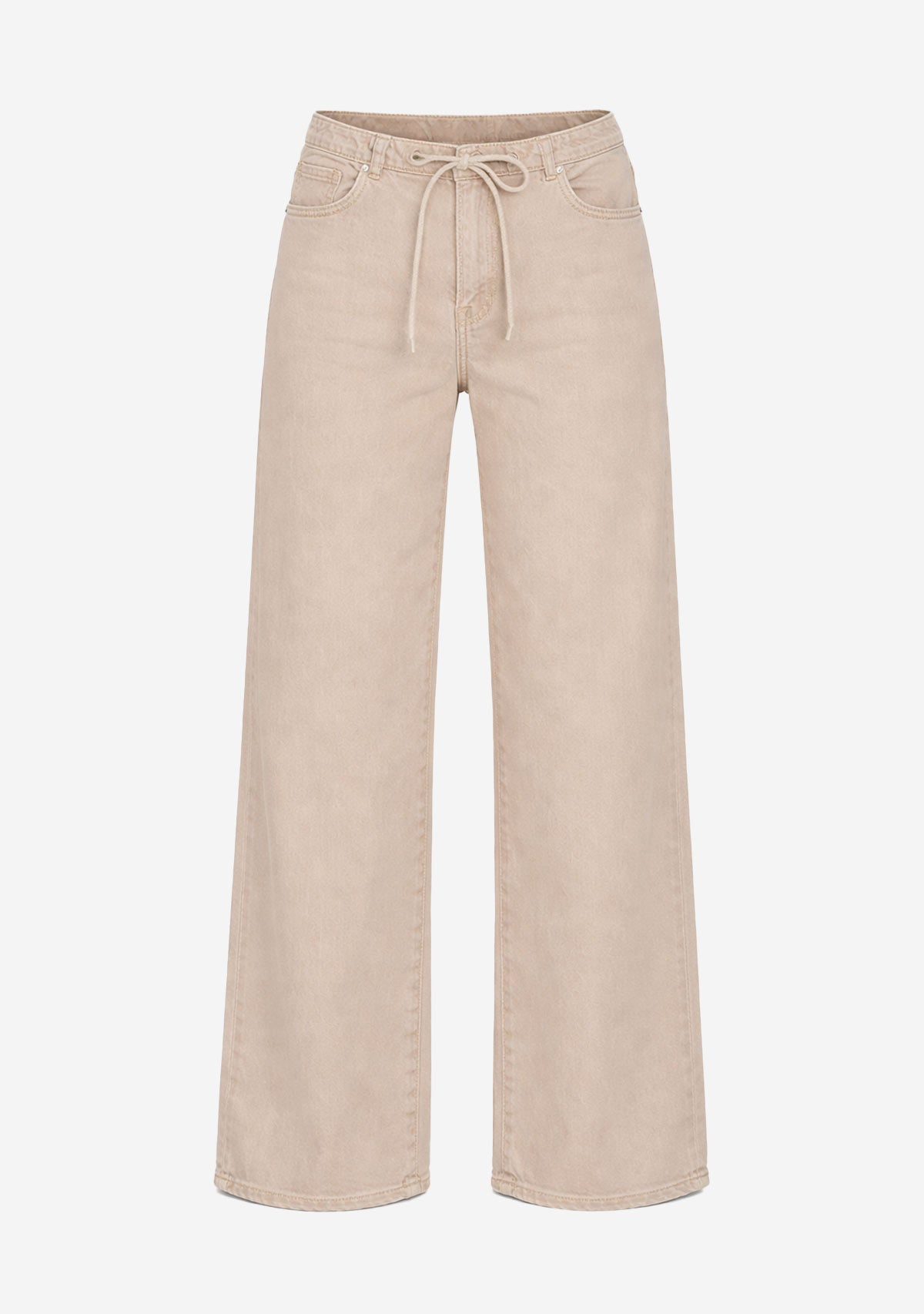 The Big Easy Pull On Wide Leg Sand Dollar