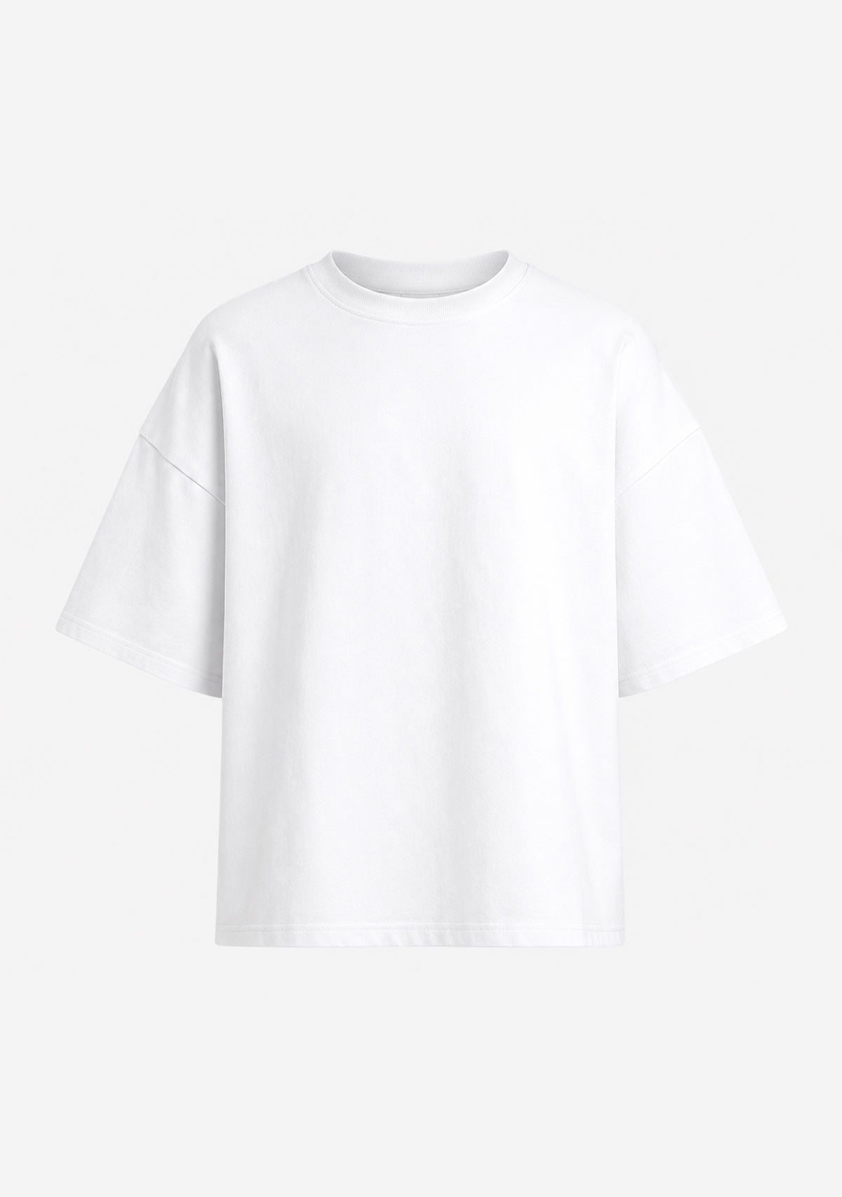 Premium Heavyweight Cotton Oversized Tee White