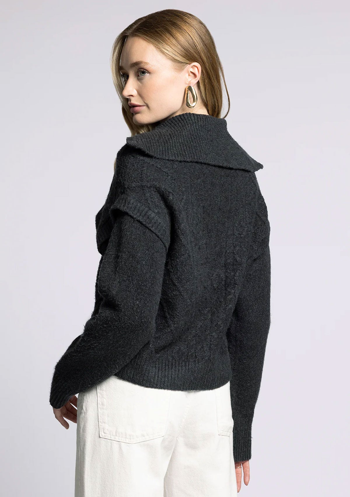Jocelyn Pullover Charcol Heather