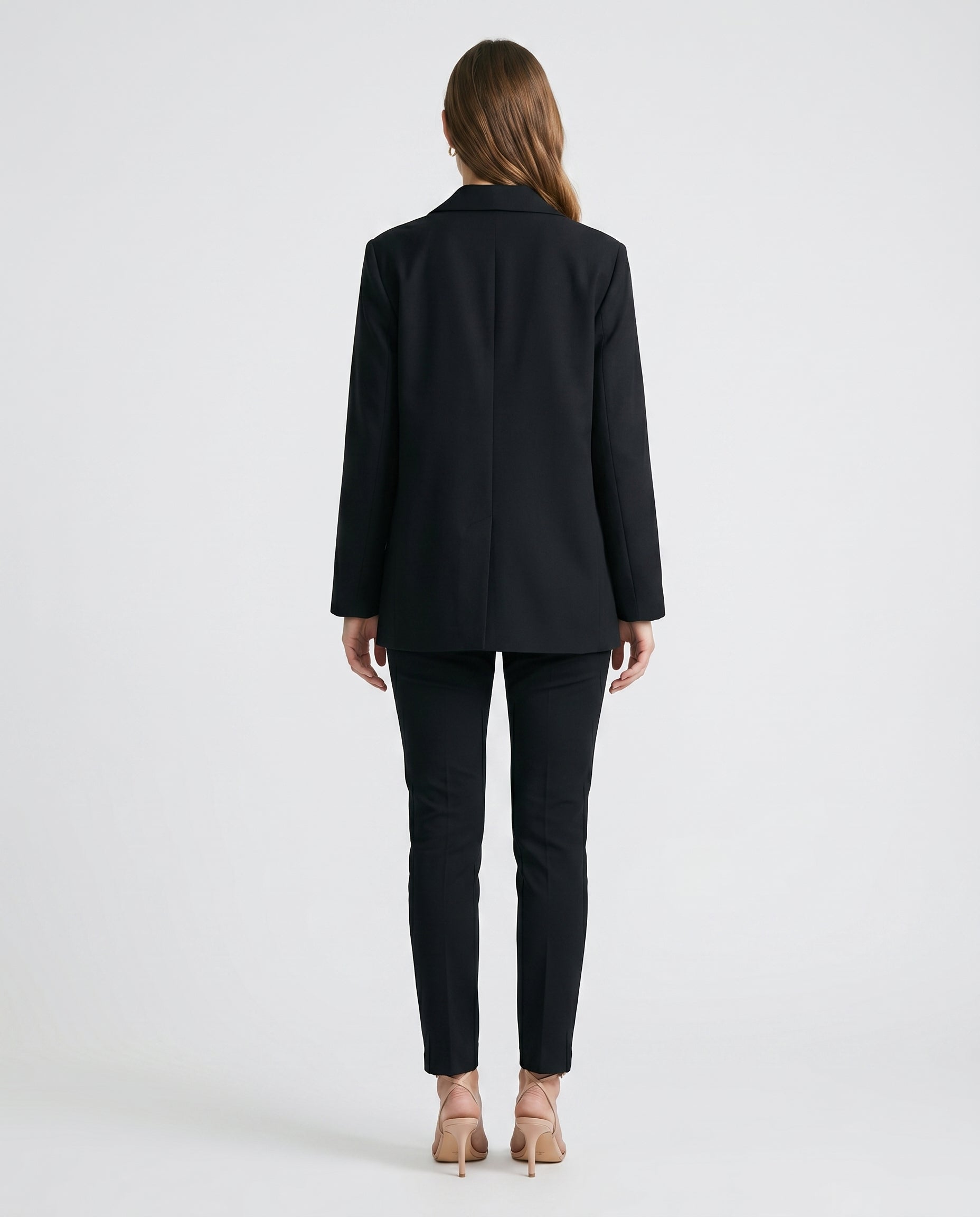 Double Breasted Blazer Black