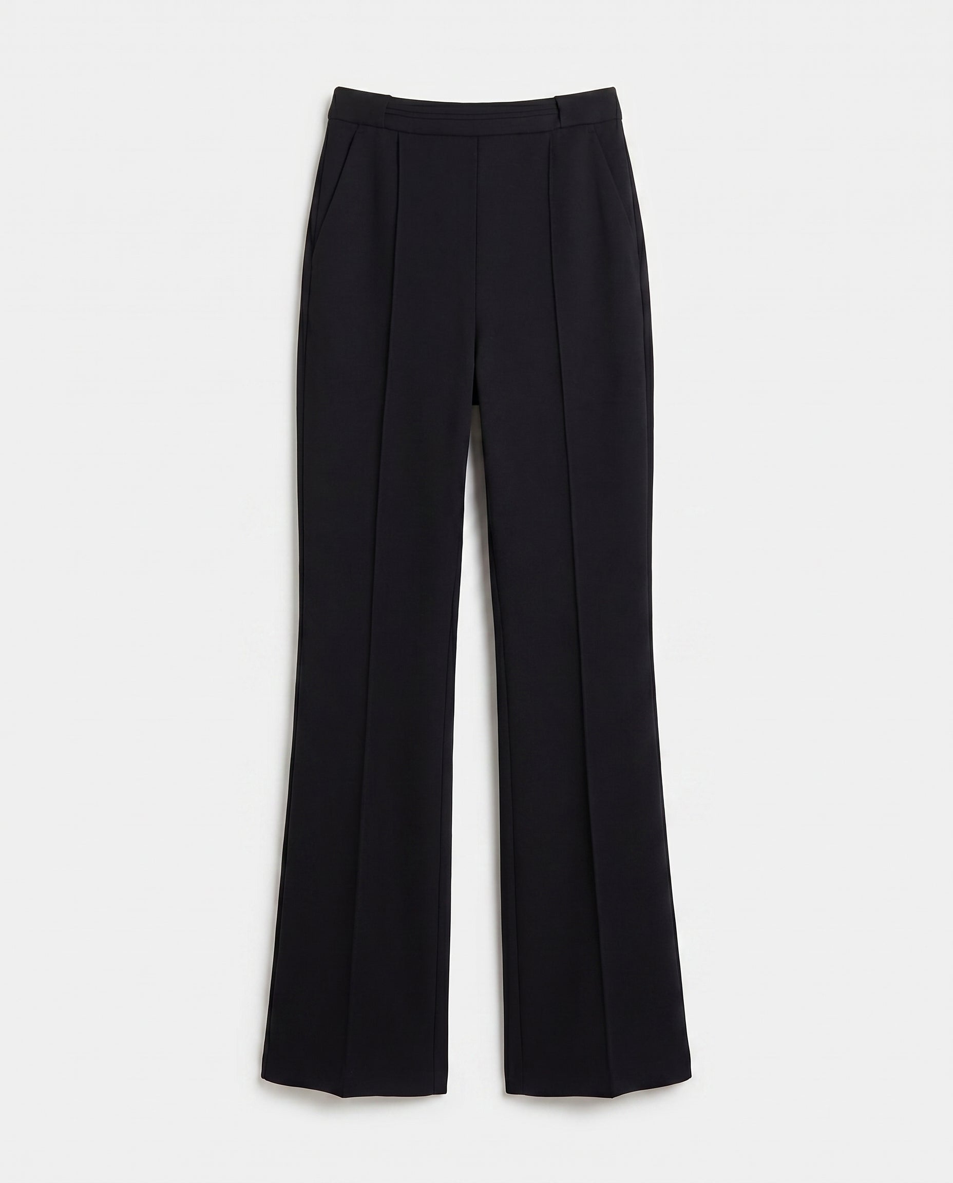 Cropped Flare Dress Pants