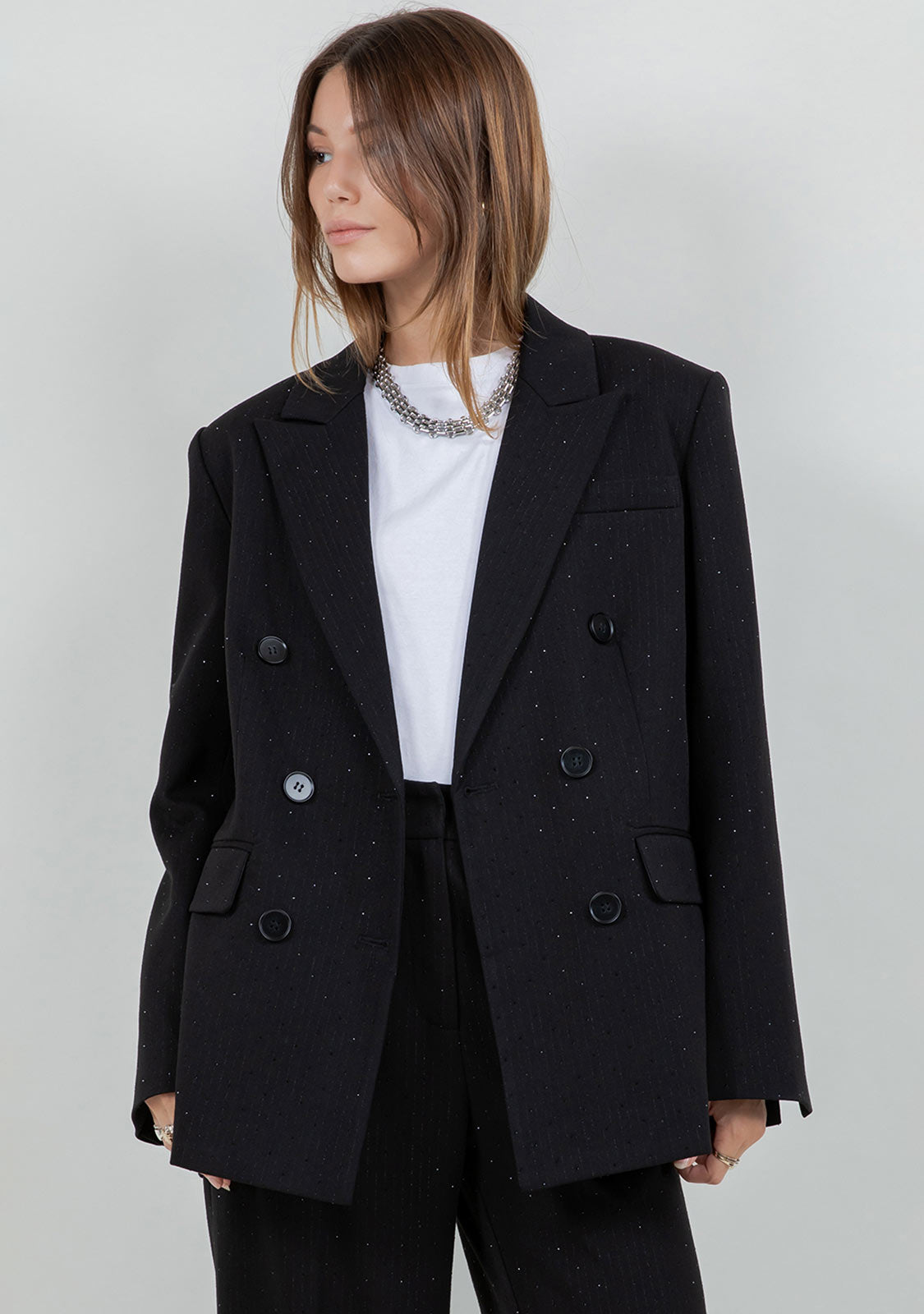 Classic Tailored  Blazer Black