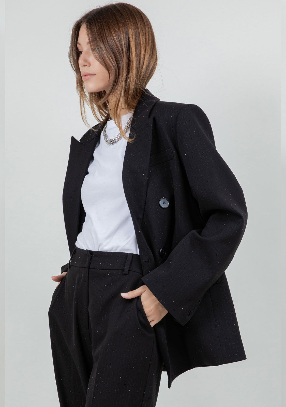 Classic Tailored  Blazer Black