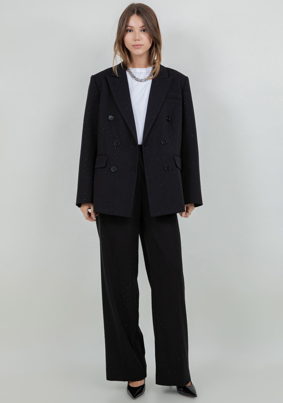 Tailored Trousers Black