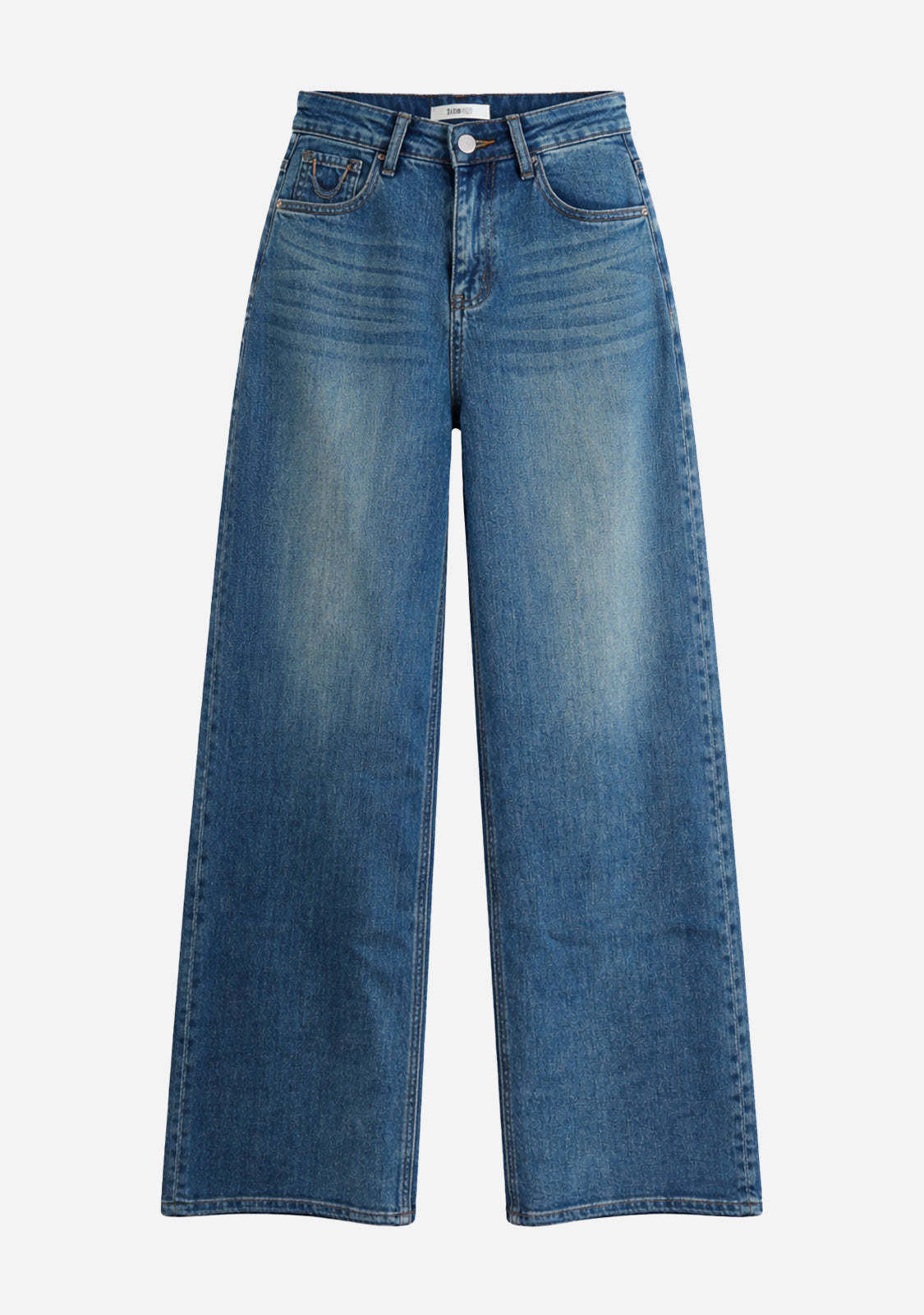 Wide Leg Denim Denim Blue