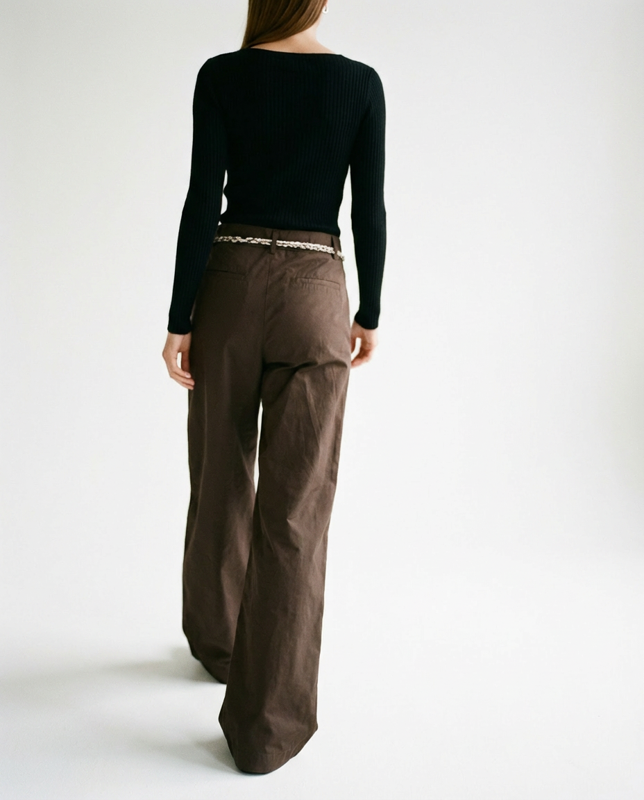 Wide Leg Cargo Pants Olive/Green