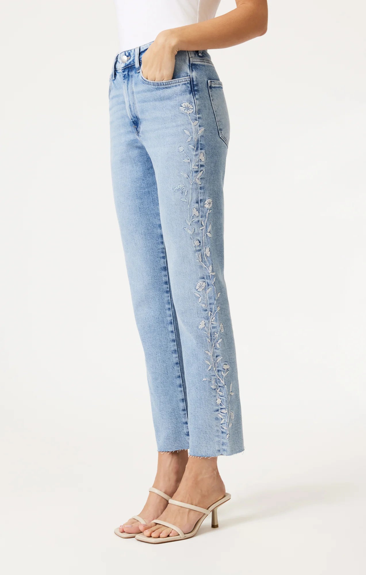 New York Lt Blue Bloom Denim