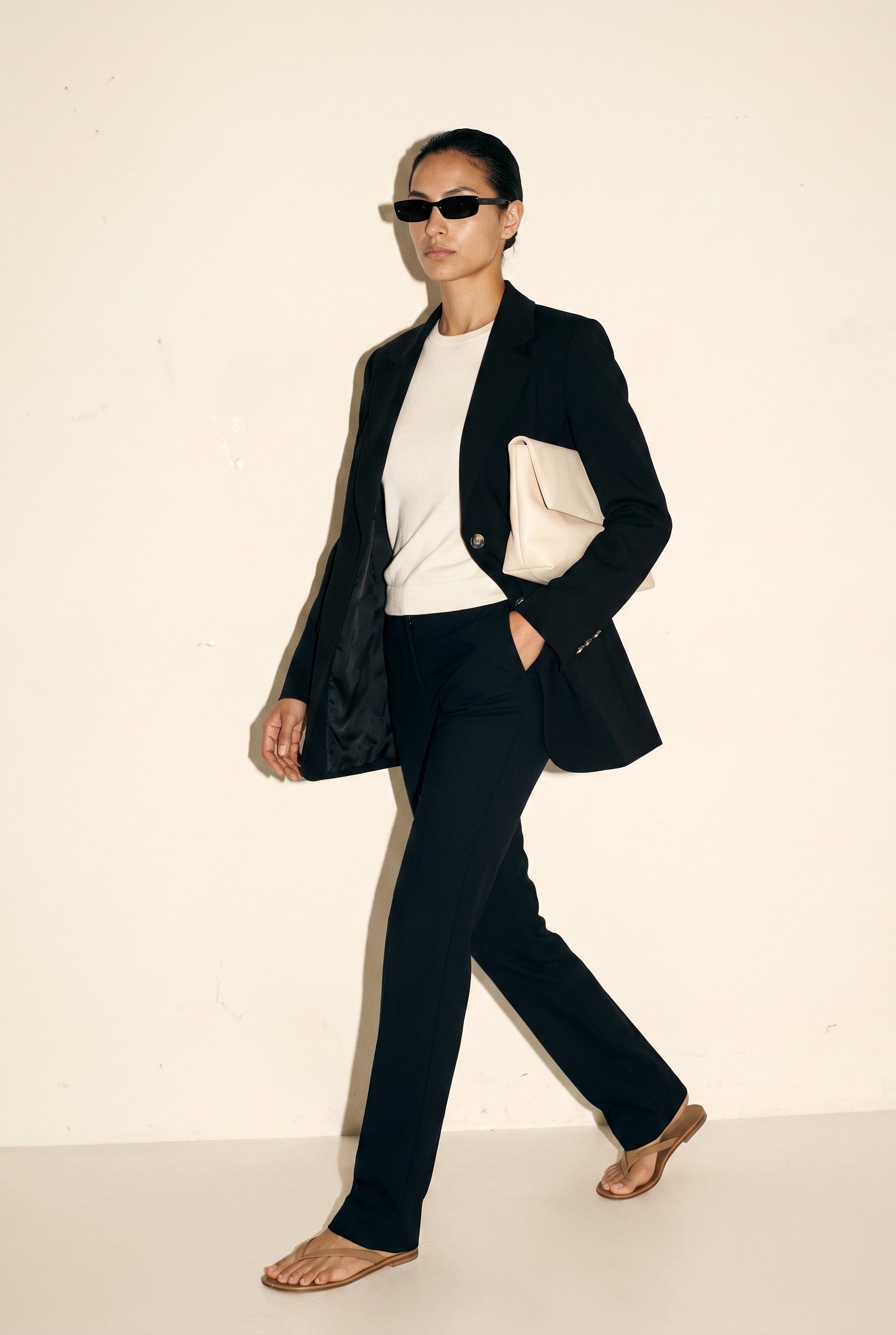 Blazer ajusté à deux boutons