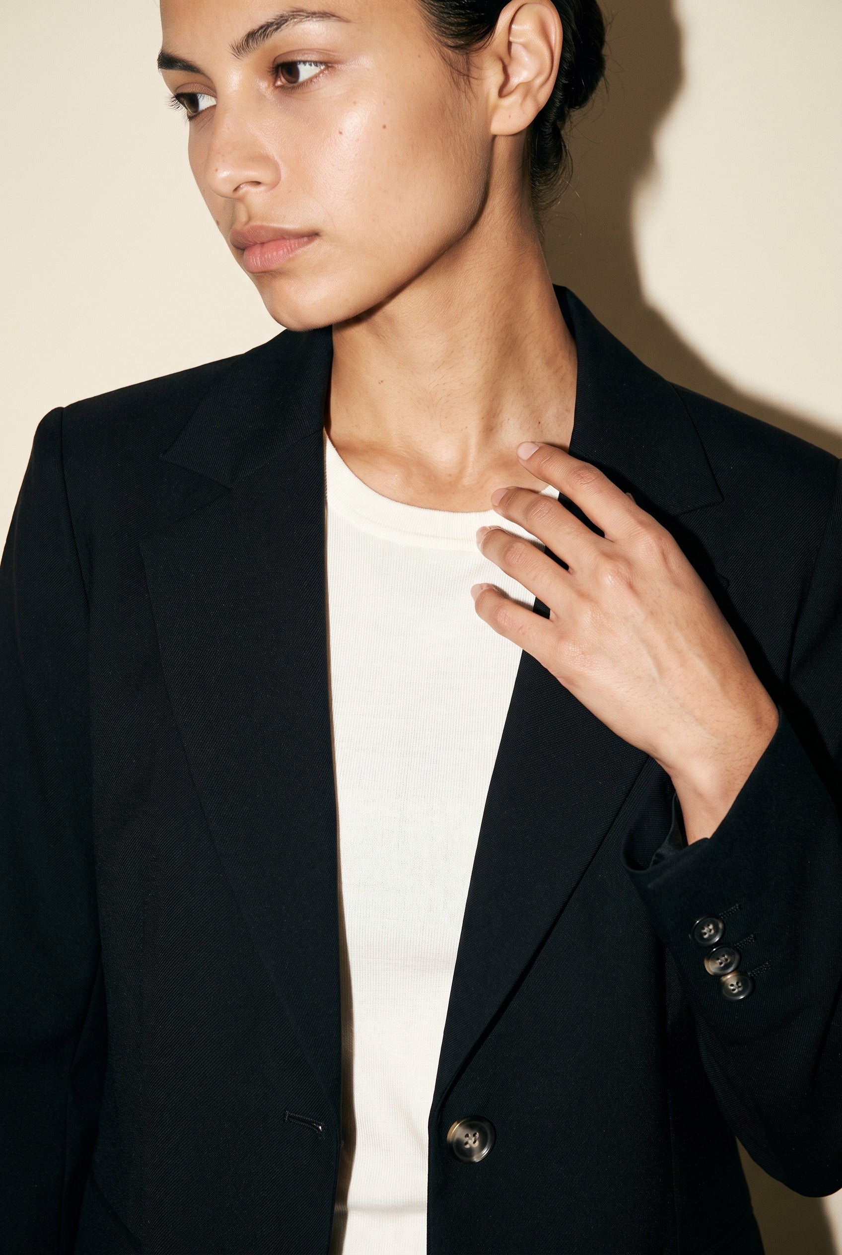Blazer ajusté à deux boutons