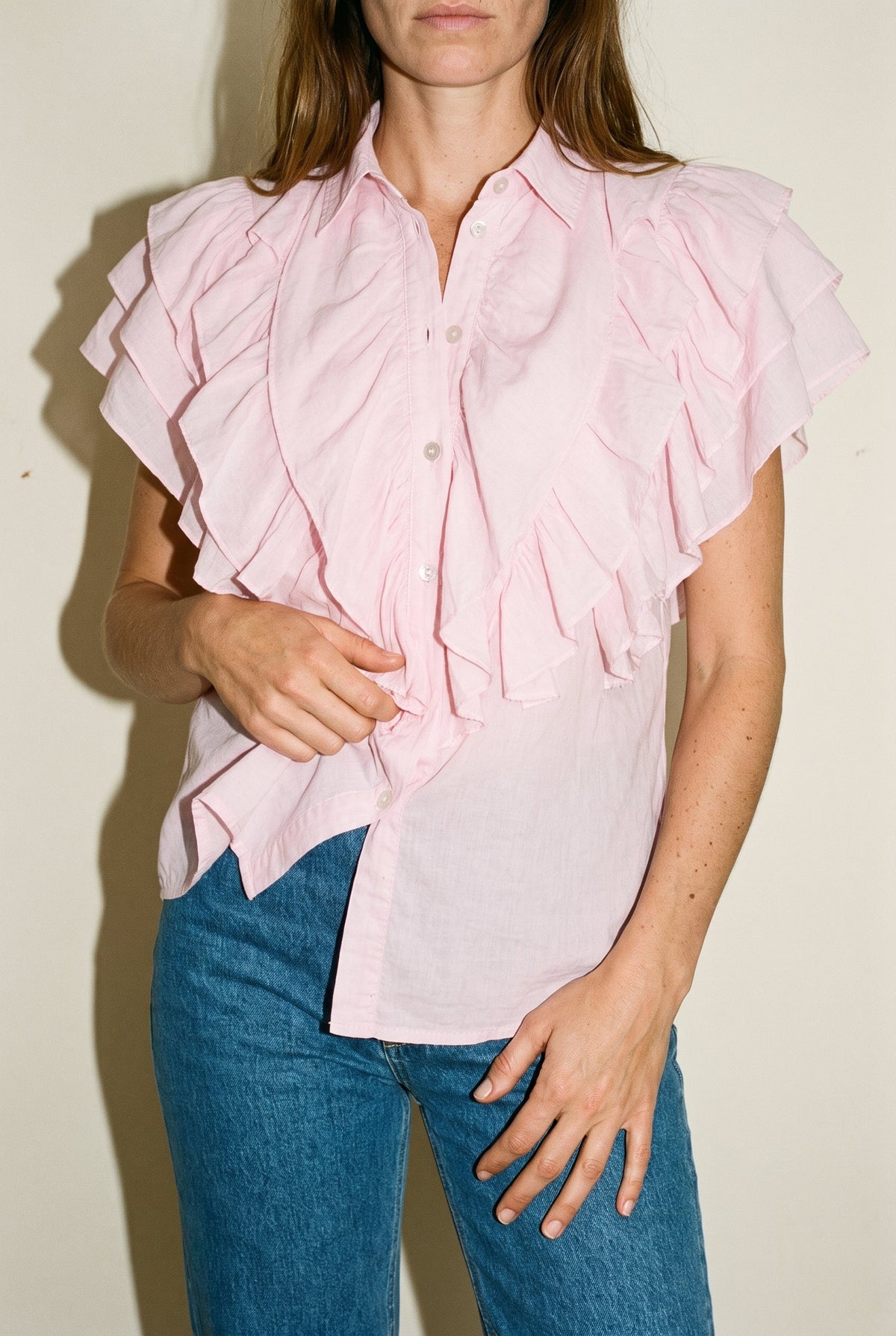 Violetta Blouse Pink Astrid