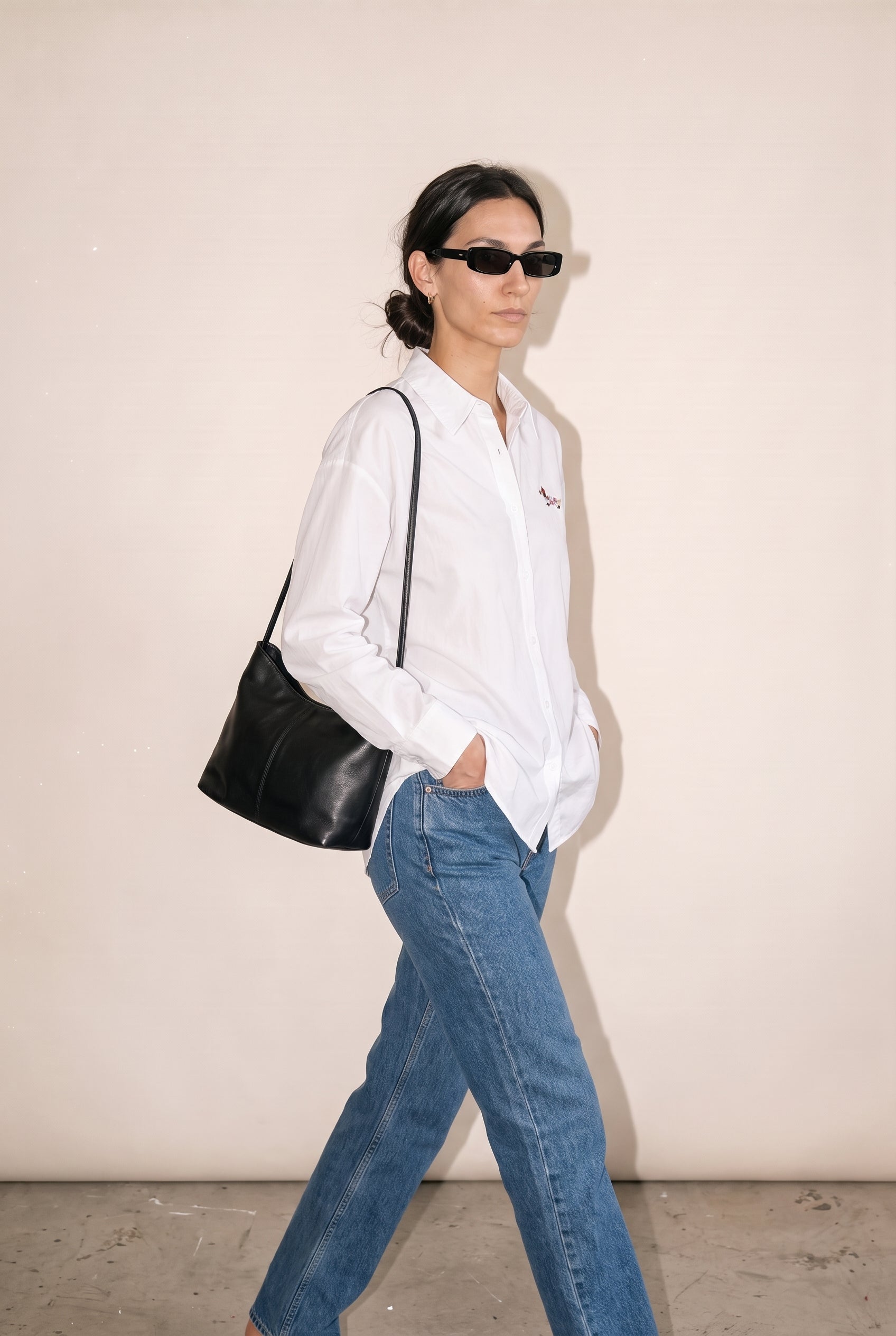 Relaxed Fit White Shirt White ALTAR