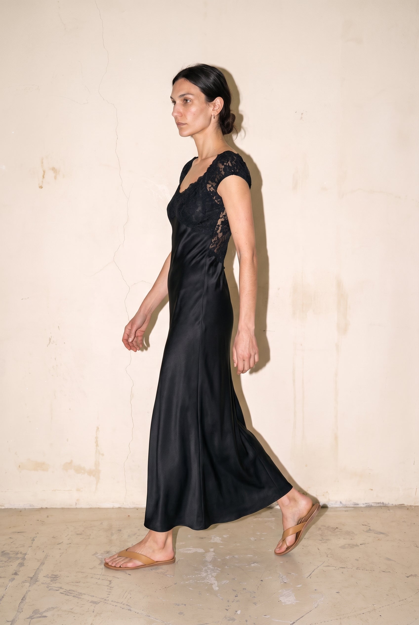 Robe maxi noire Sweet And Spicy