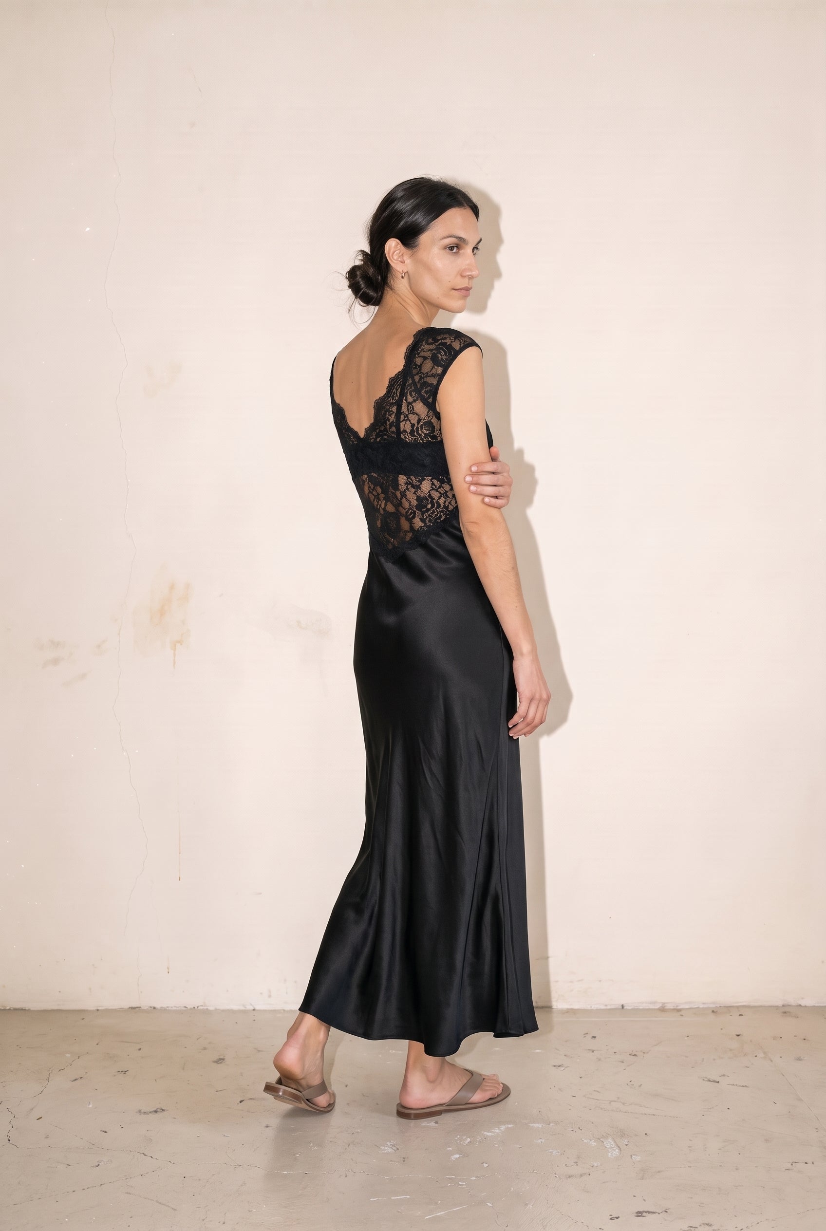 Robe maxi noire Sweet And Spicy