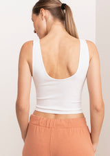Seamless Ribbed Crop Top