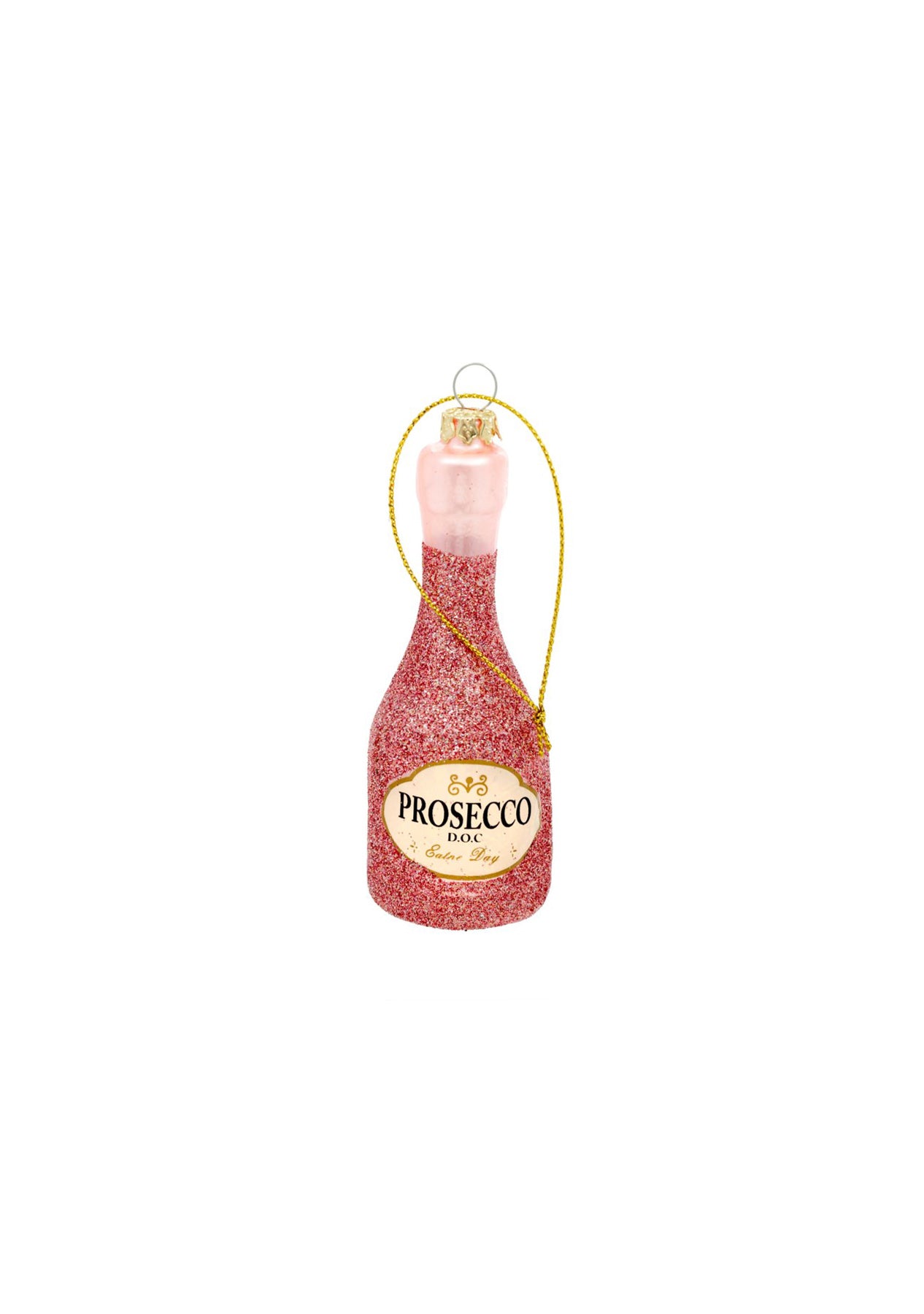 Prosecco Party Ornament Pink