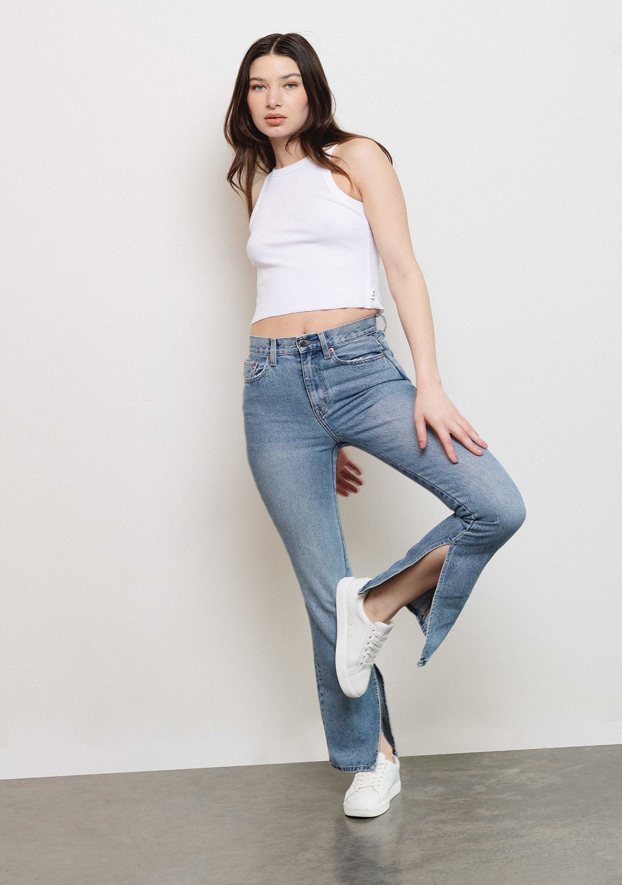 Alexa High Rise  Slim Flare Jean